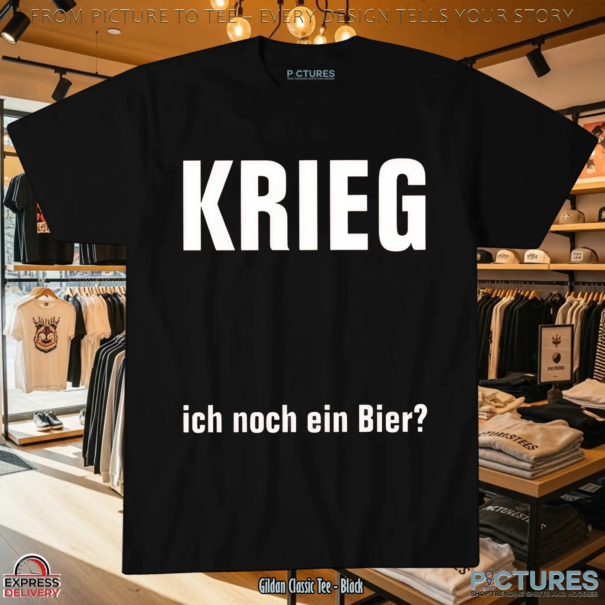 KRIEG ich noch ein Bier T Shirt