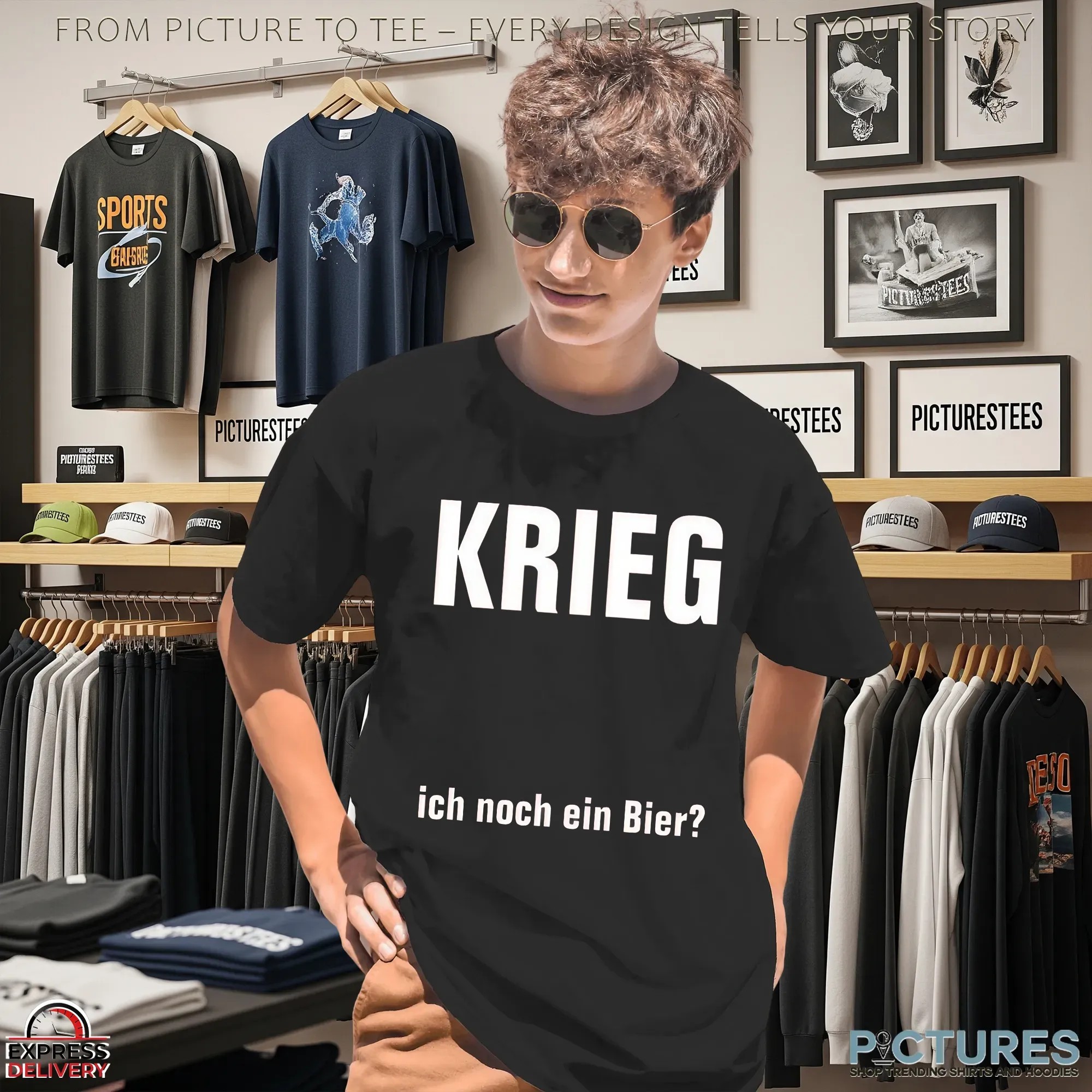 KRIEG ich noch ein Bier T Shirt KRIEG ich noch ein Bier T Shirt
