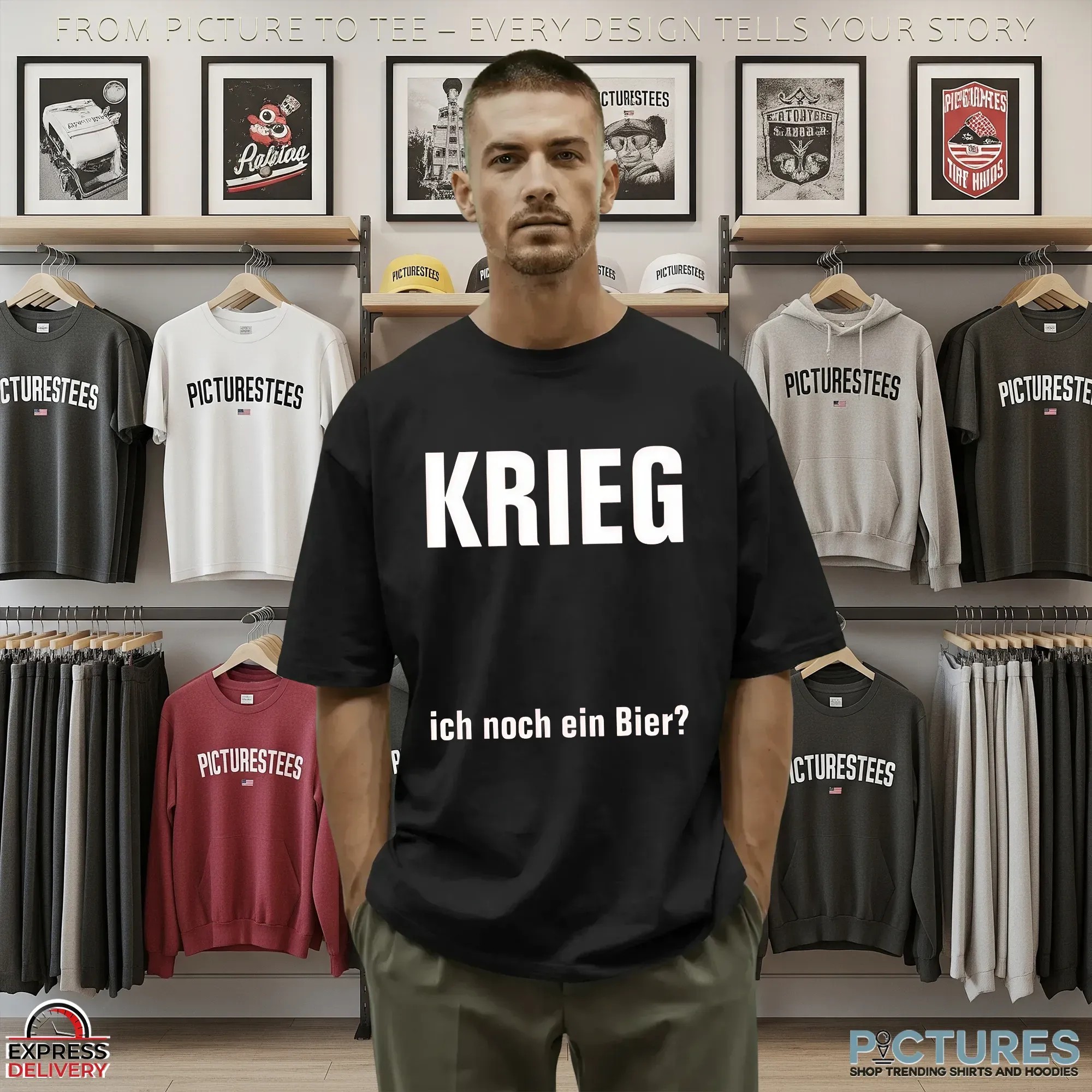 KRIEG ich noch ein Bier T Shirt KRIEG ich noch ein Bier T Shirt