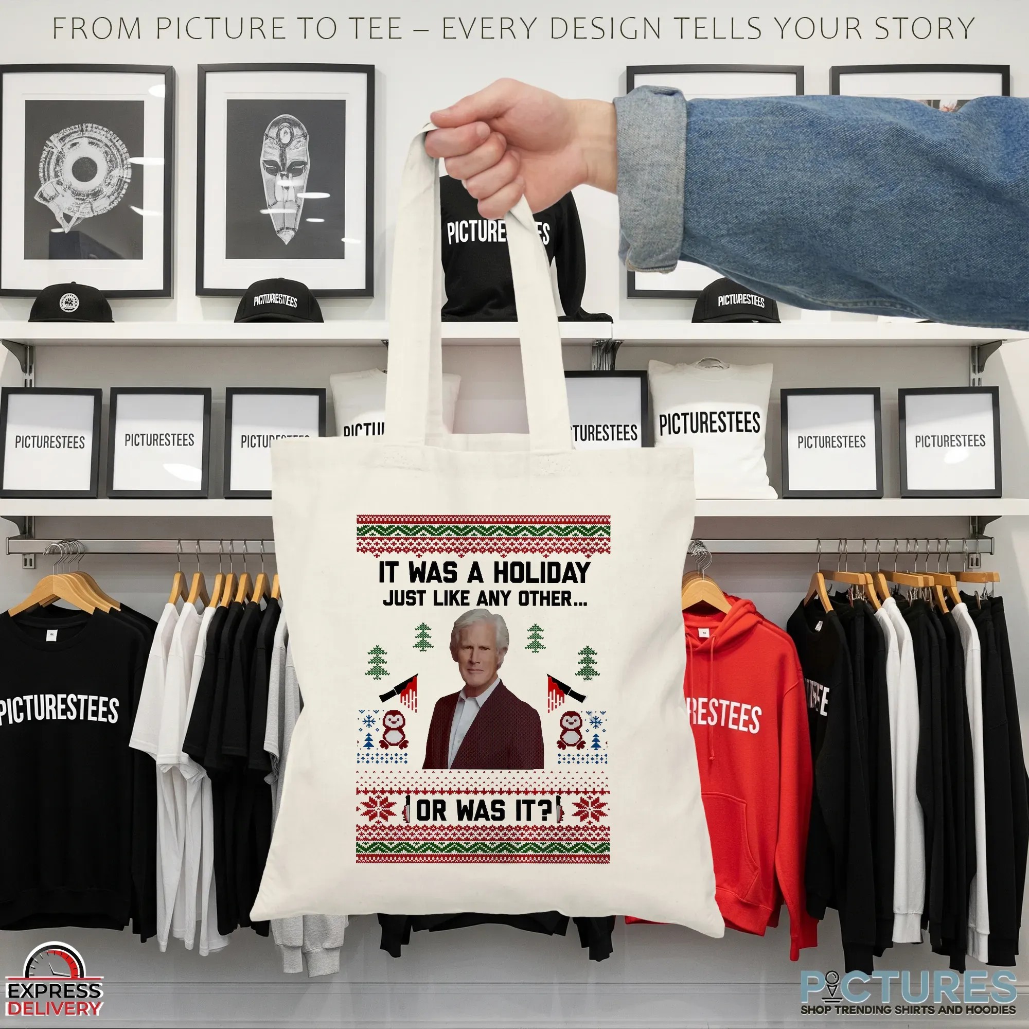 Keith Morrison It Was A Holiday Just Like Any Other Or Was It Ugly Christmas Shirt