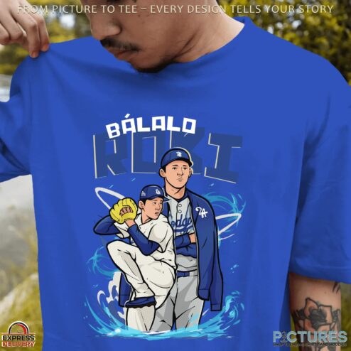 LA Baseball Báilalo Roki Graphic T Shirt