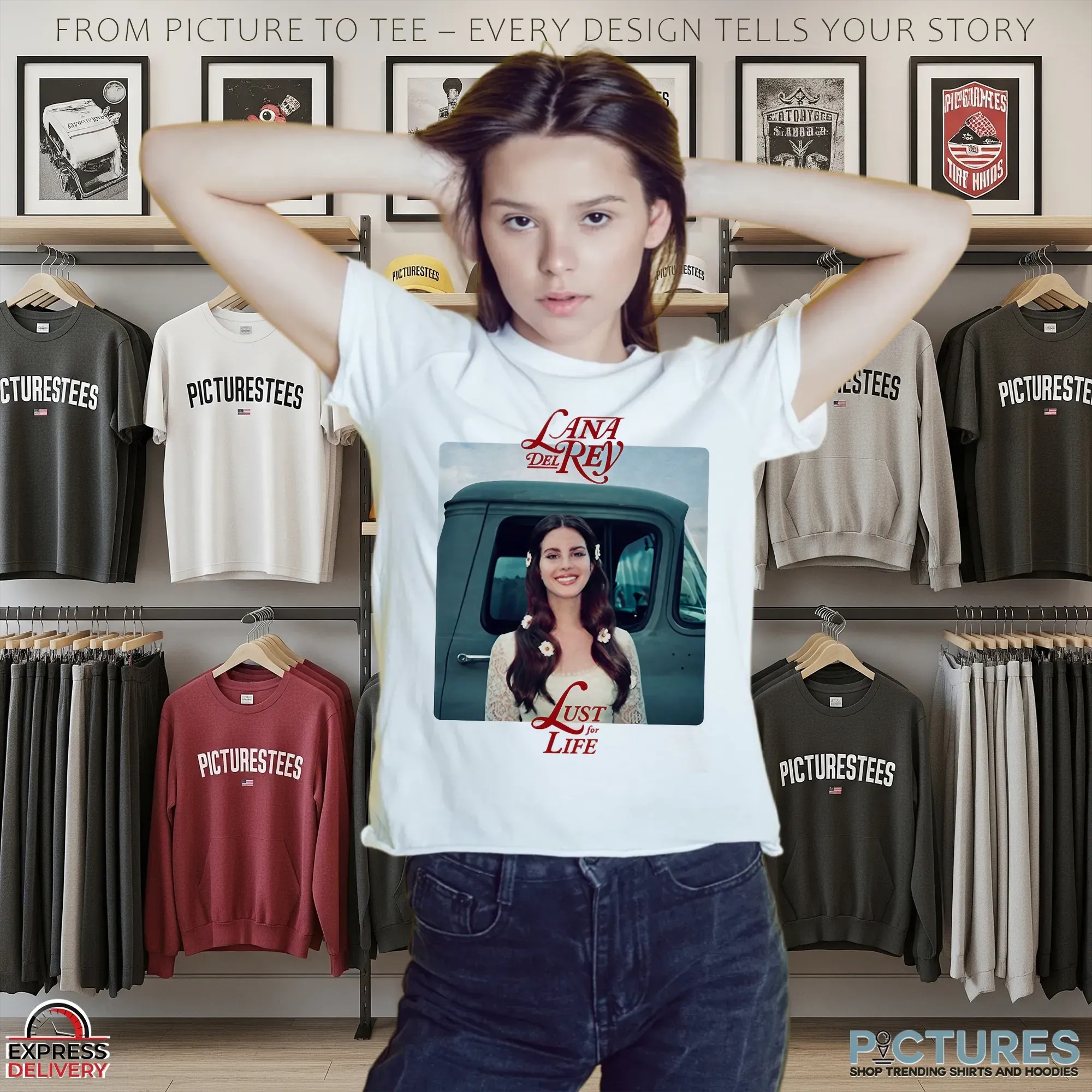 Lana Del Rey Lust For Life T Shirt