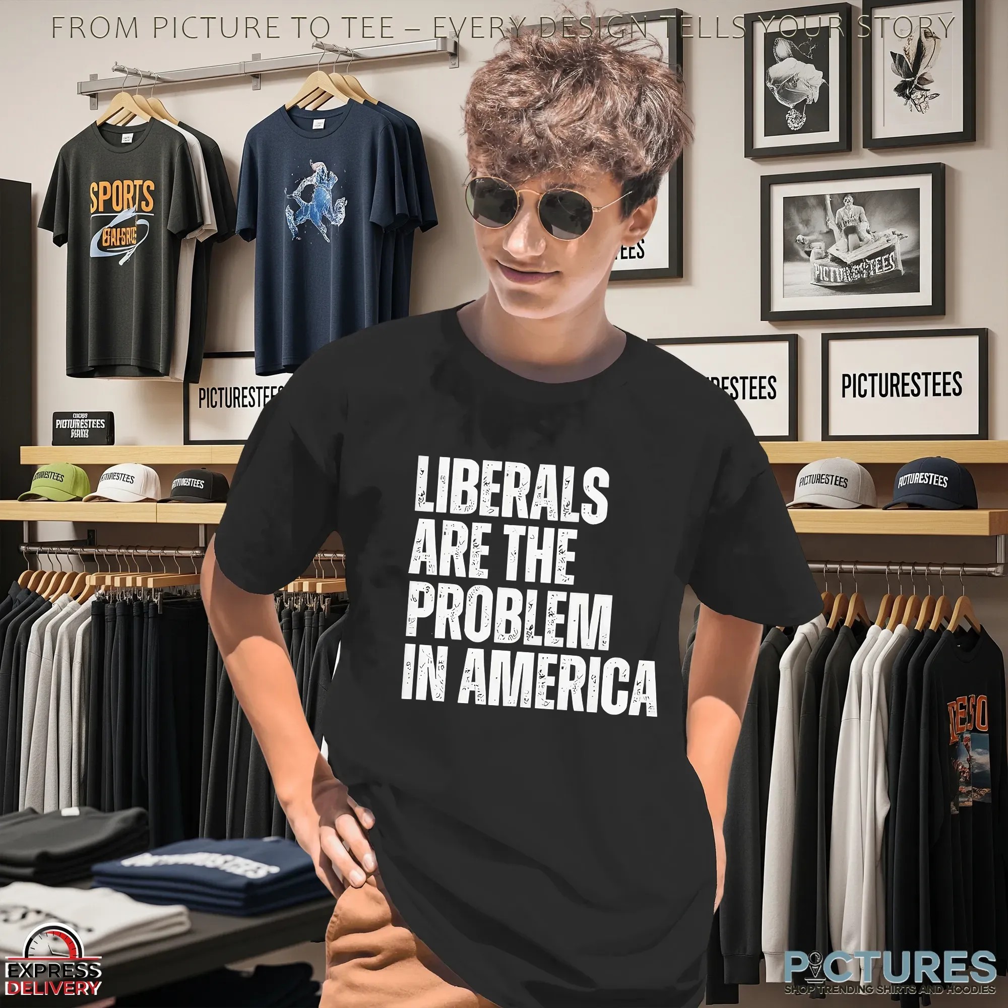 Liberals Are The Problem In America T Shirt Liberals Are The Problem In America T Shirt