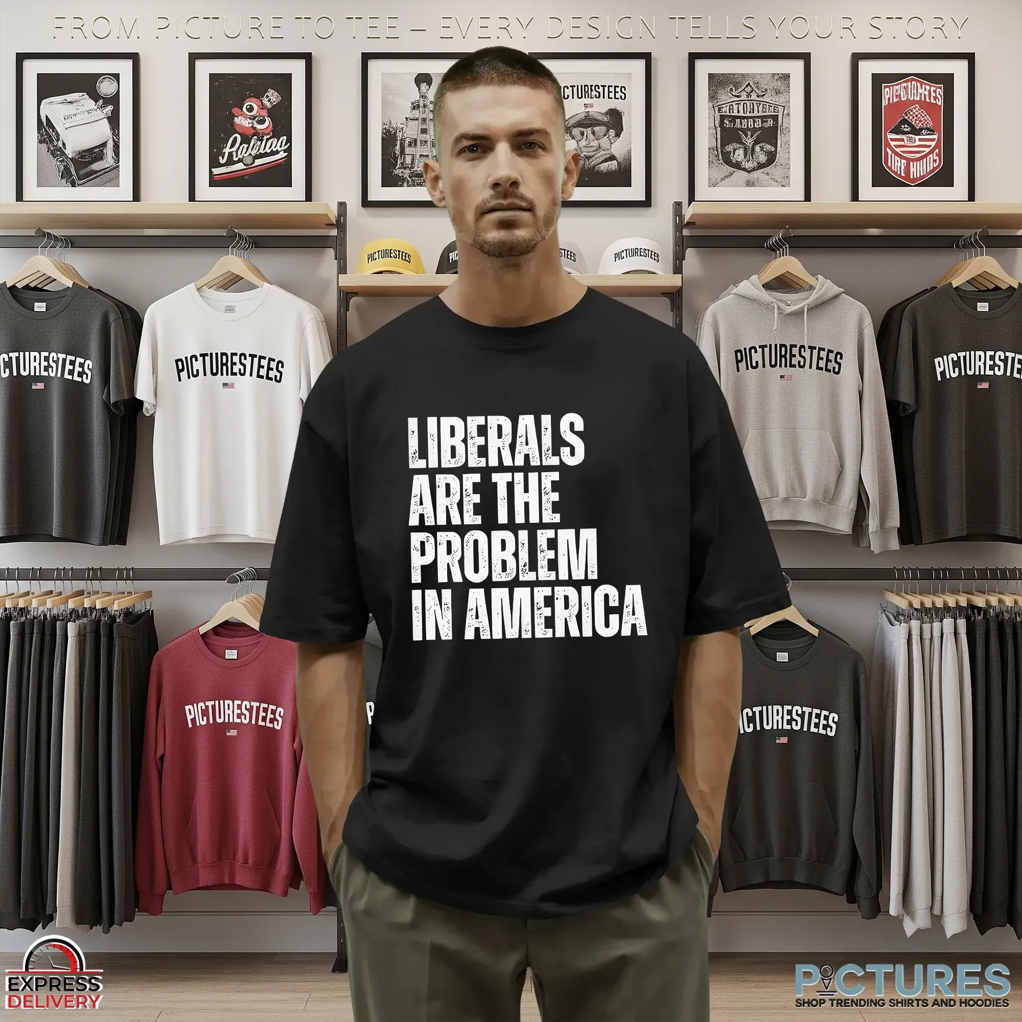 Liberals Are The Problem In America T Shirt Liberals Are The Problem In America T Shirt