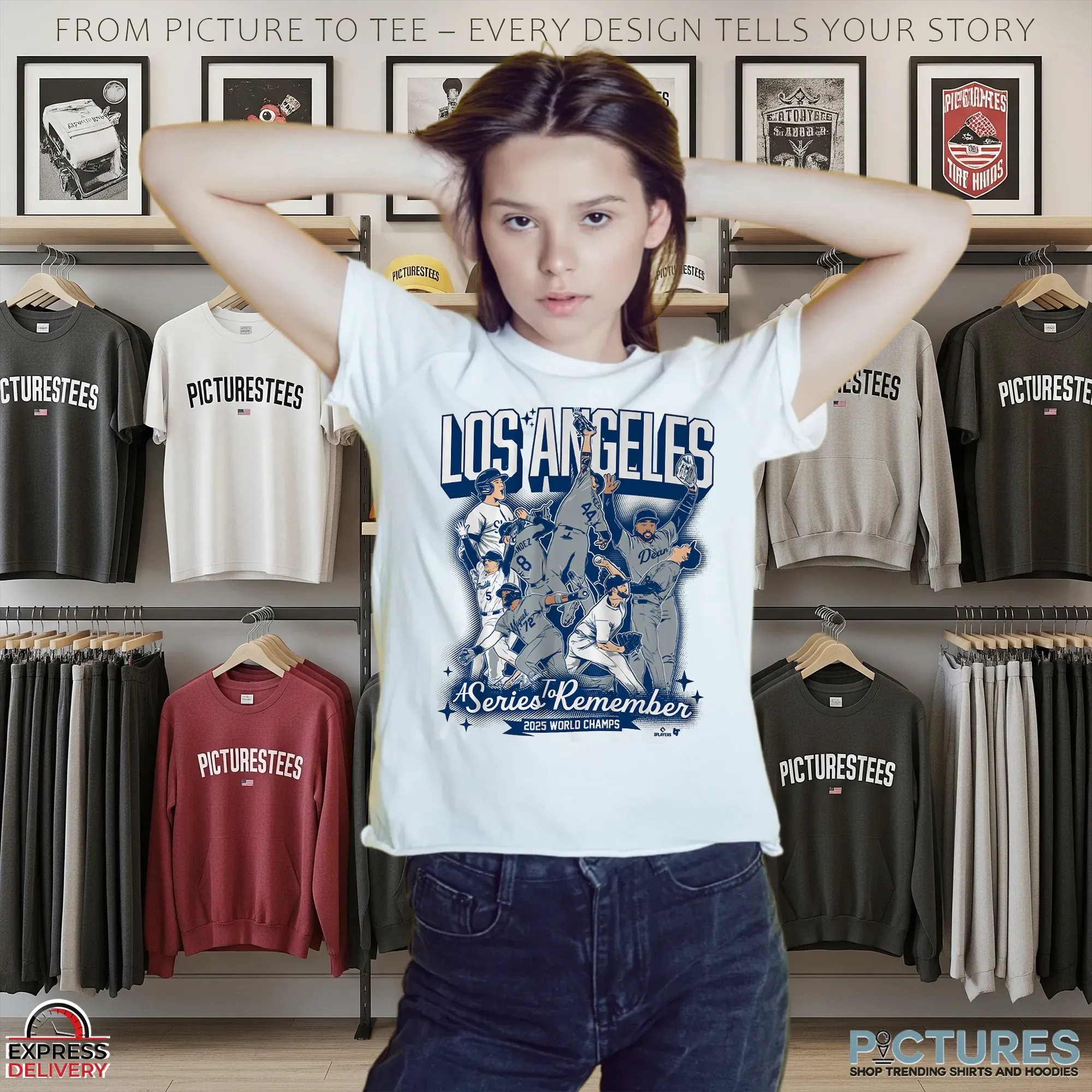 Los Angeles Baseball A Series to Remember 2025 World Champ T Shirt