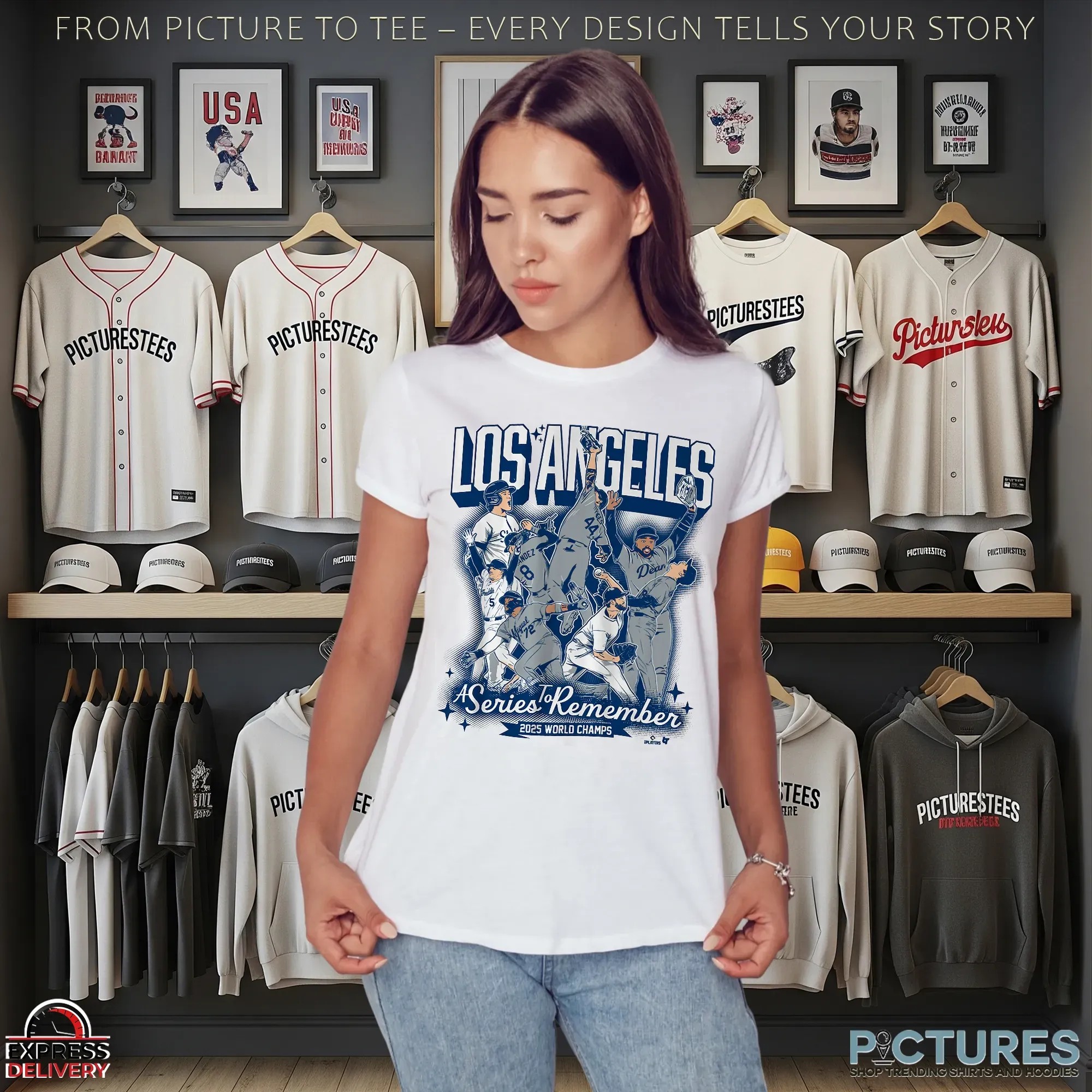 Los Angeles Baseball A Series to Remember 2025 World Champ T Shirt