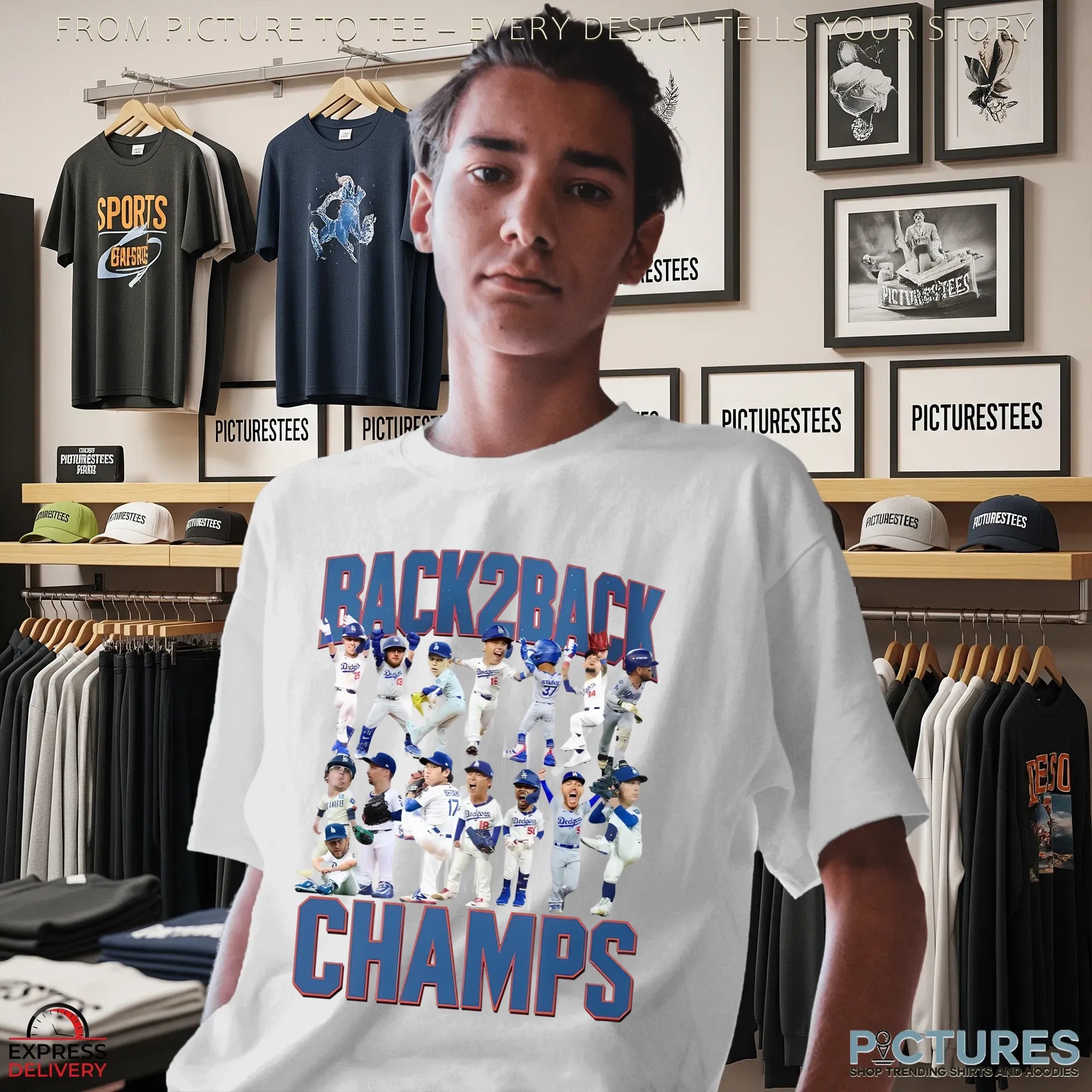 Los Angeles Dodgers 2025 Back2back 2024 & 2025 World Series Champions Celebration T Shirt Los Angeles Dodgers 2025 Back2back 2024 & 2025 World Series Champions Celebration T Shirt