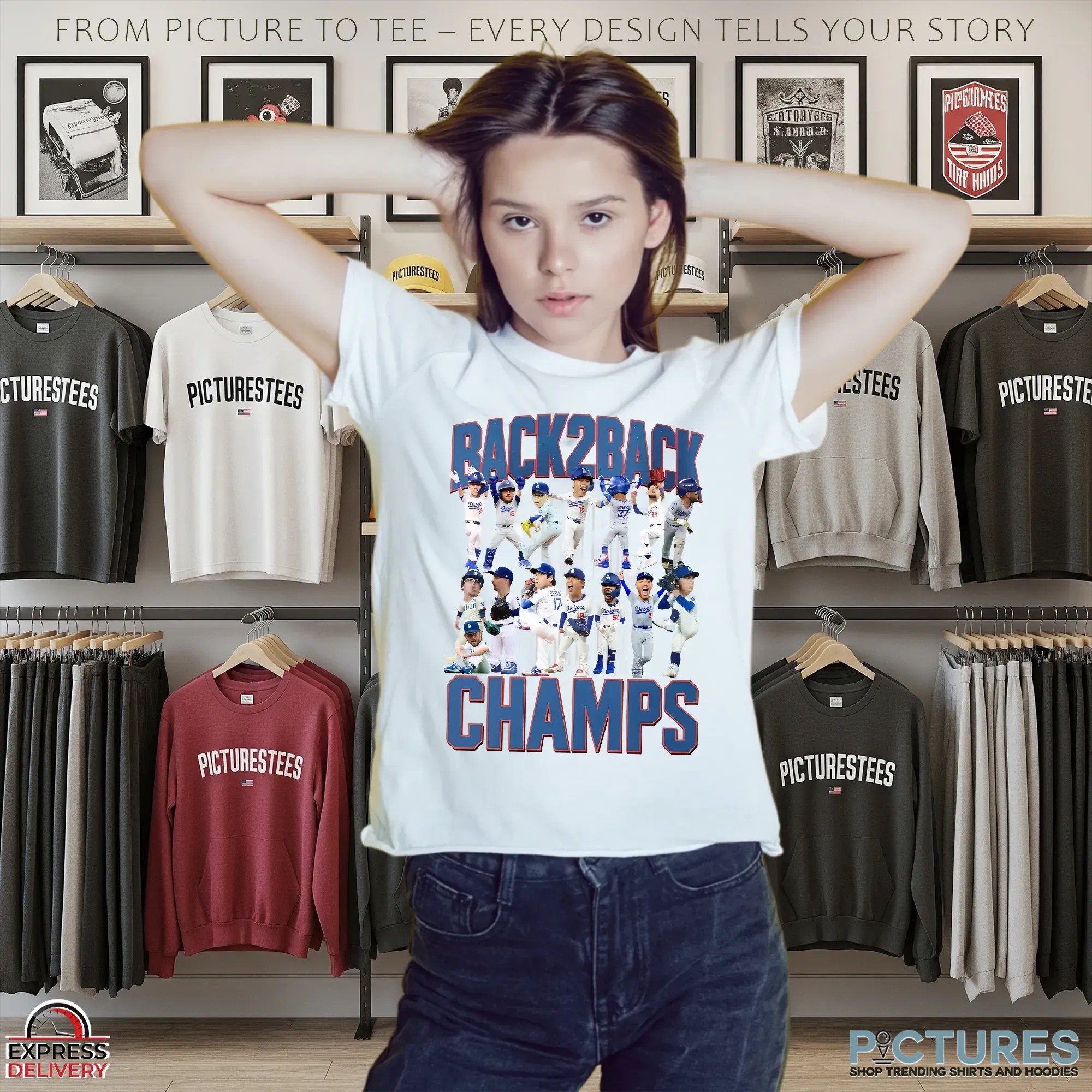 Los Angeles Dodgers 2025 Back2back 2024 & 2025 World Series Champions Celebration T Shirt Los Angeles Dodgers 2025 Back2back 2024 & 2025 World Series Champions Celebration T Shirt