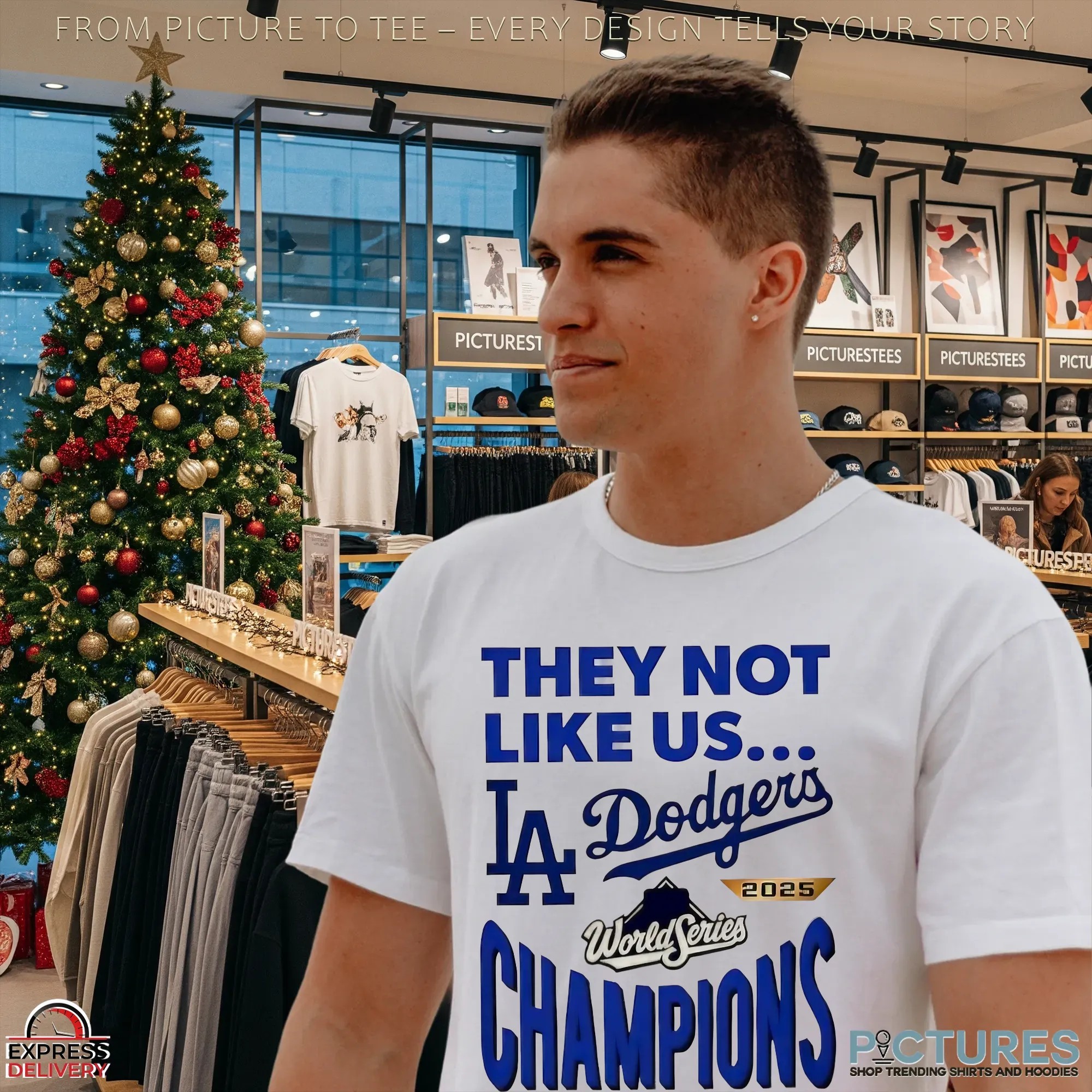 Los Angeles Dodgers 2025 World Series Champions They Not Like Us T Shirt