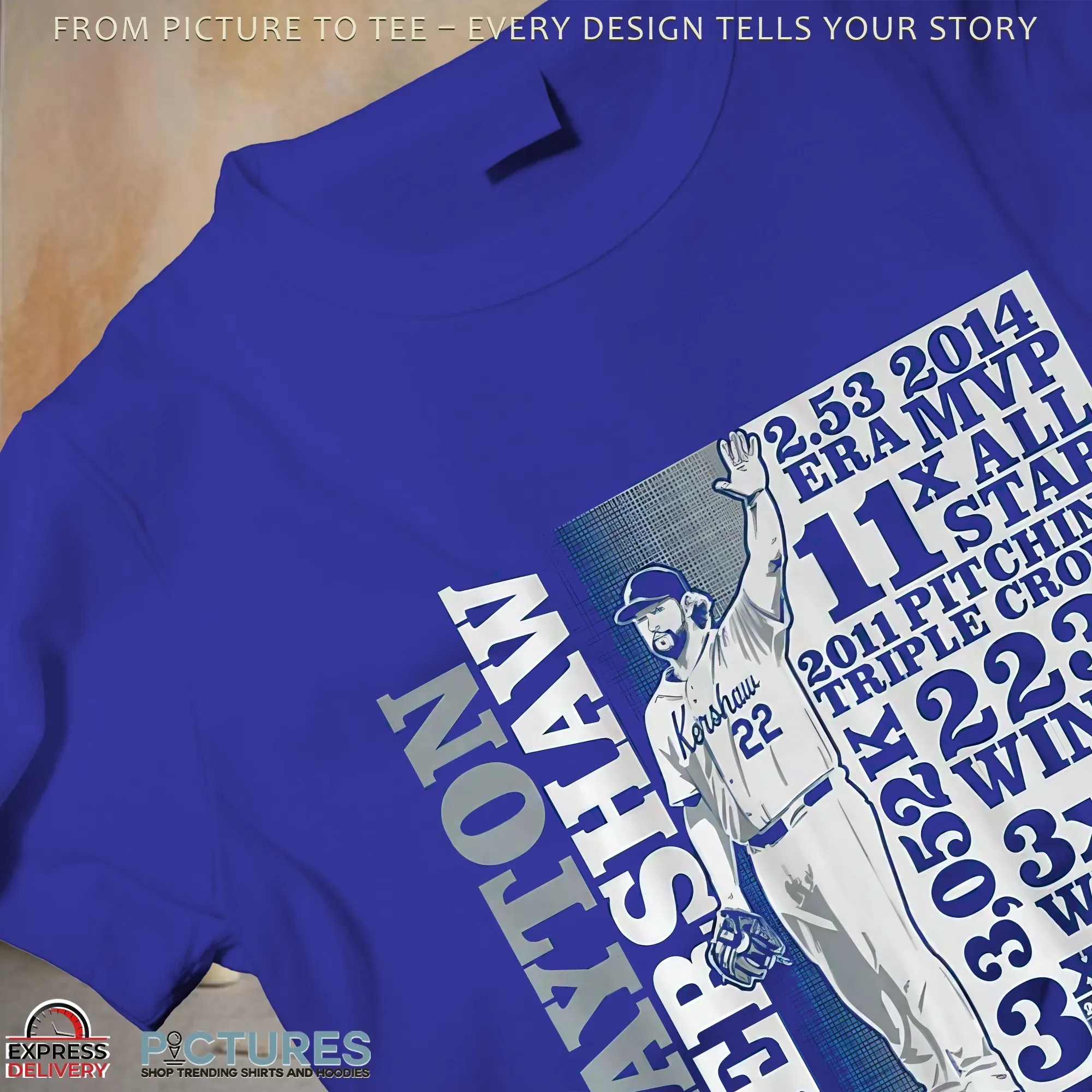 Los Angeles Dodgers Clayton Kershaw GOAT List T Shirt