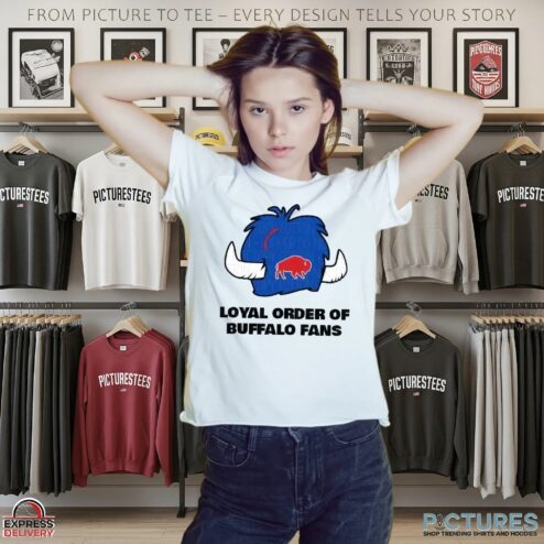 Loyal Order of Buffalo Biils Football Fans T Shirt