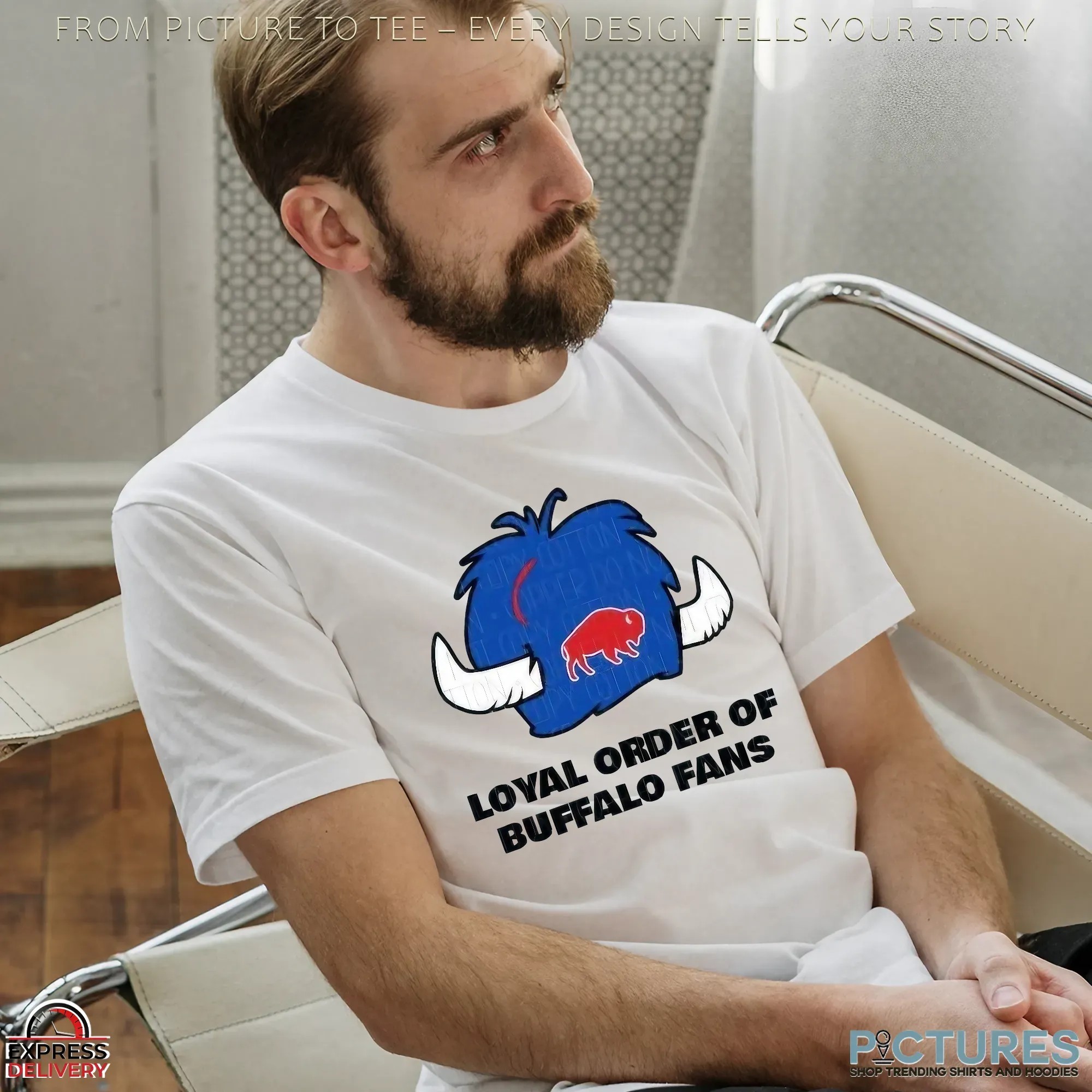 Loyal Order of Buffalo Biils Football Fans T Shirt Loyal Order of Buffalo Biils Football Fans T Shirt