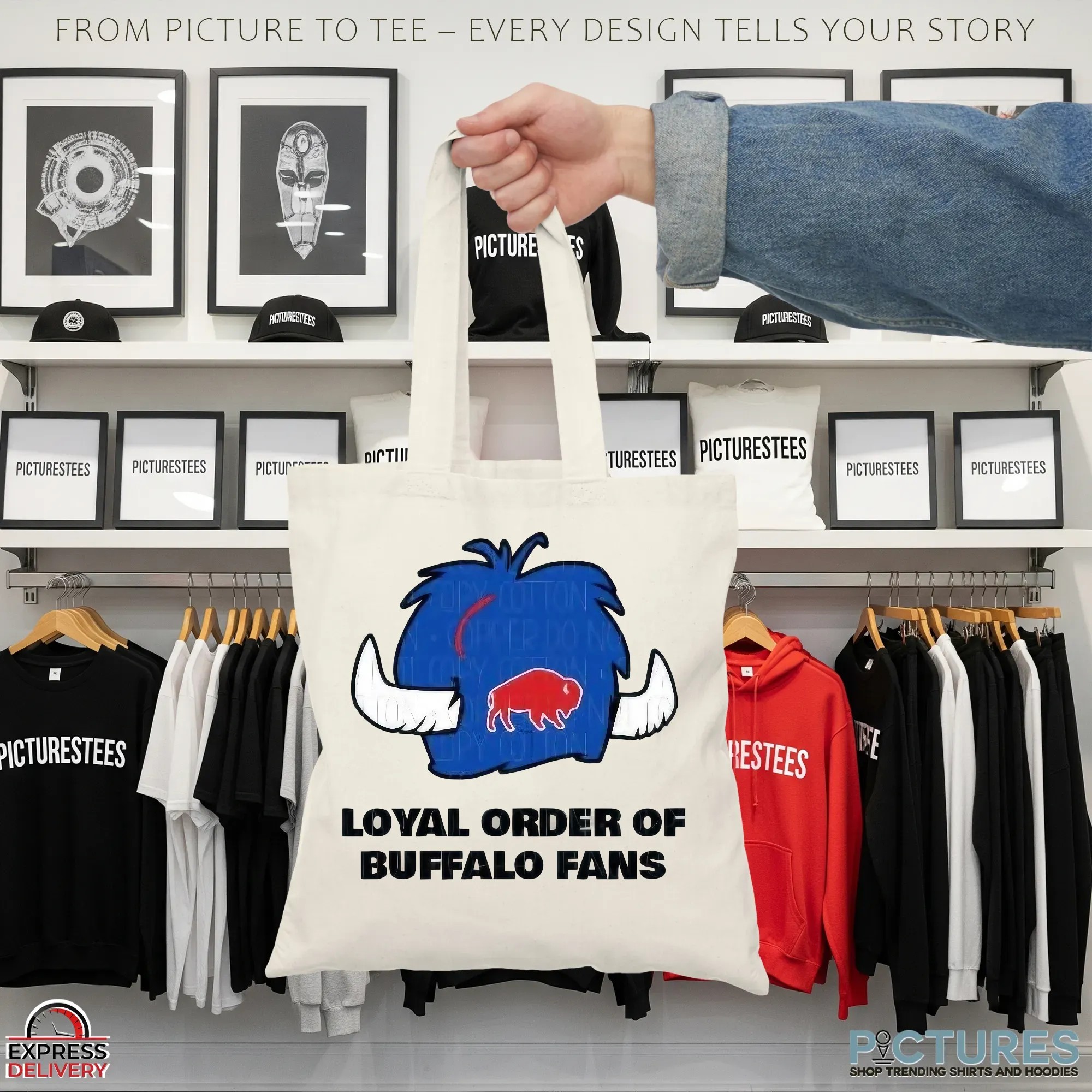 Loyal Order of Buffalo Biils Football Fans T Shirt Loyal Order of Buffalo Biils Football Fans T Shirt