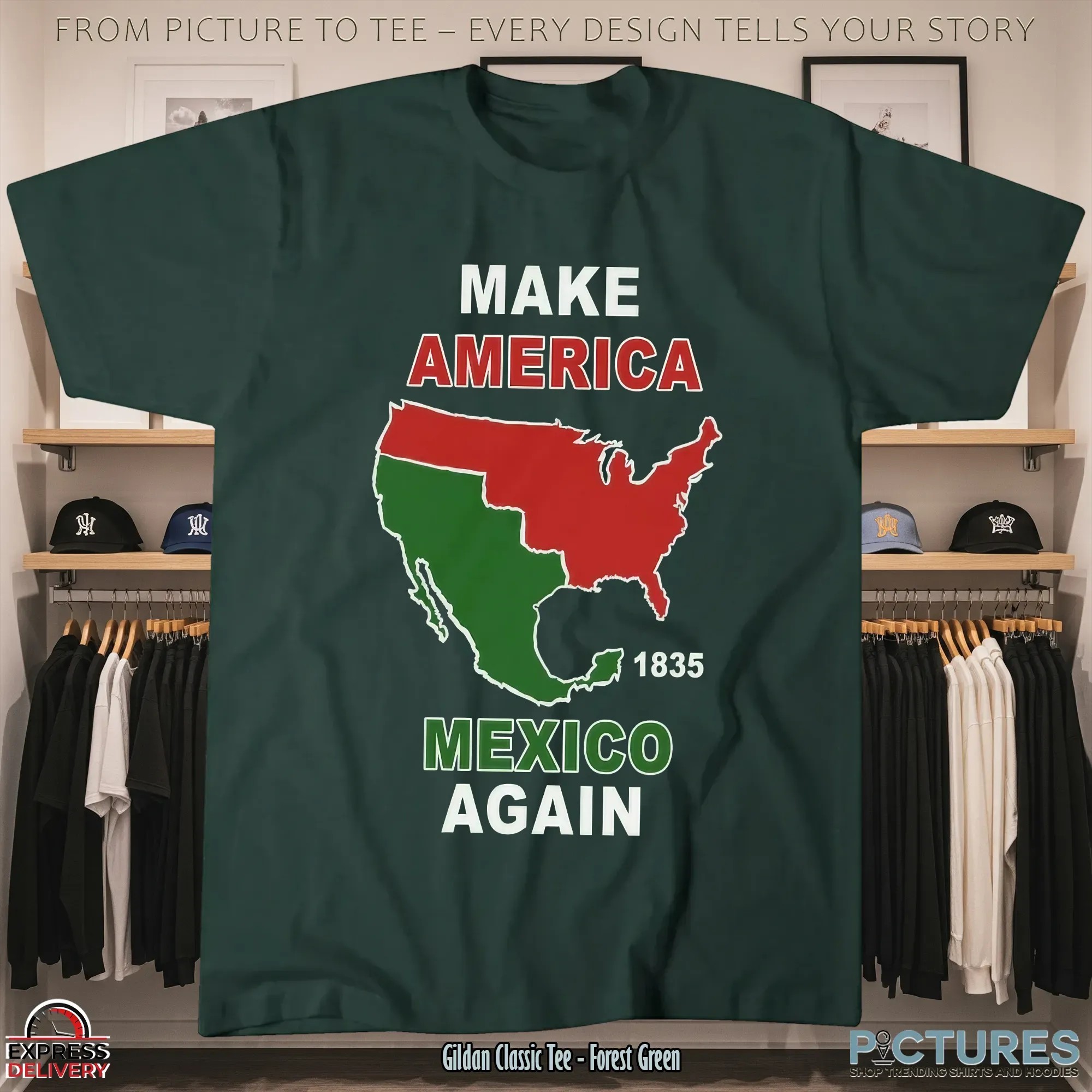Make America Mexico Again 1835 T Shirt