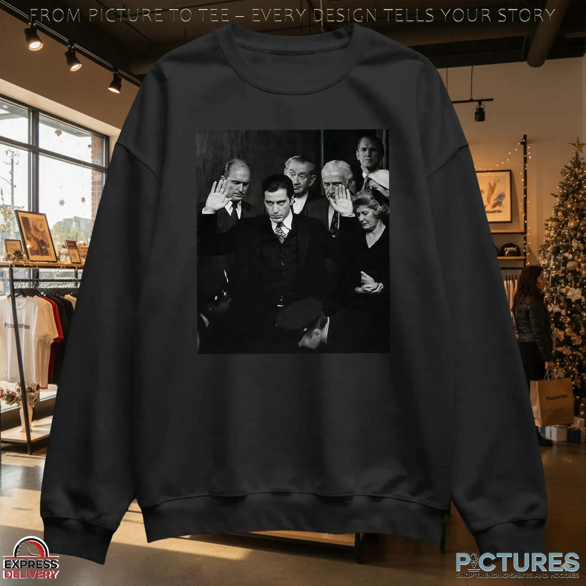 Michael Corleone The Godfather Iconic Scene T Shirt