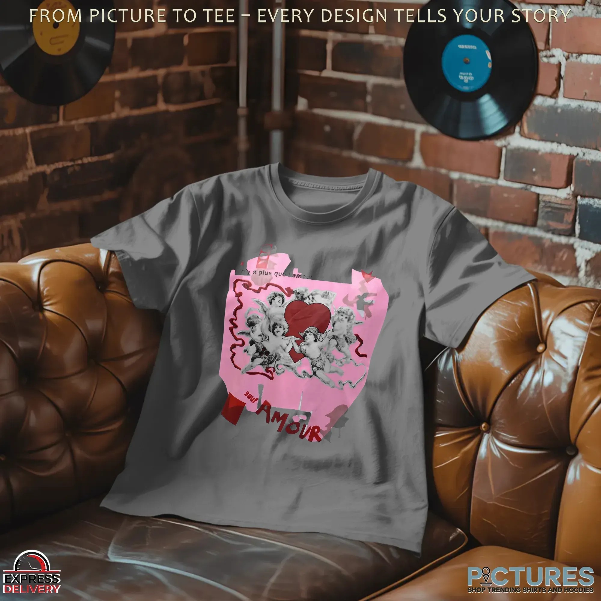 Michael Jackson BEAT IT Video Accurate AMOUR There Is Only Love Left T Shirt