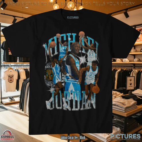 Michael Jordan Flight Graphic Bootleg T Shirt