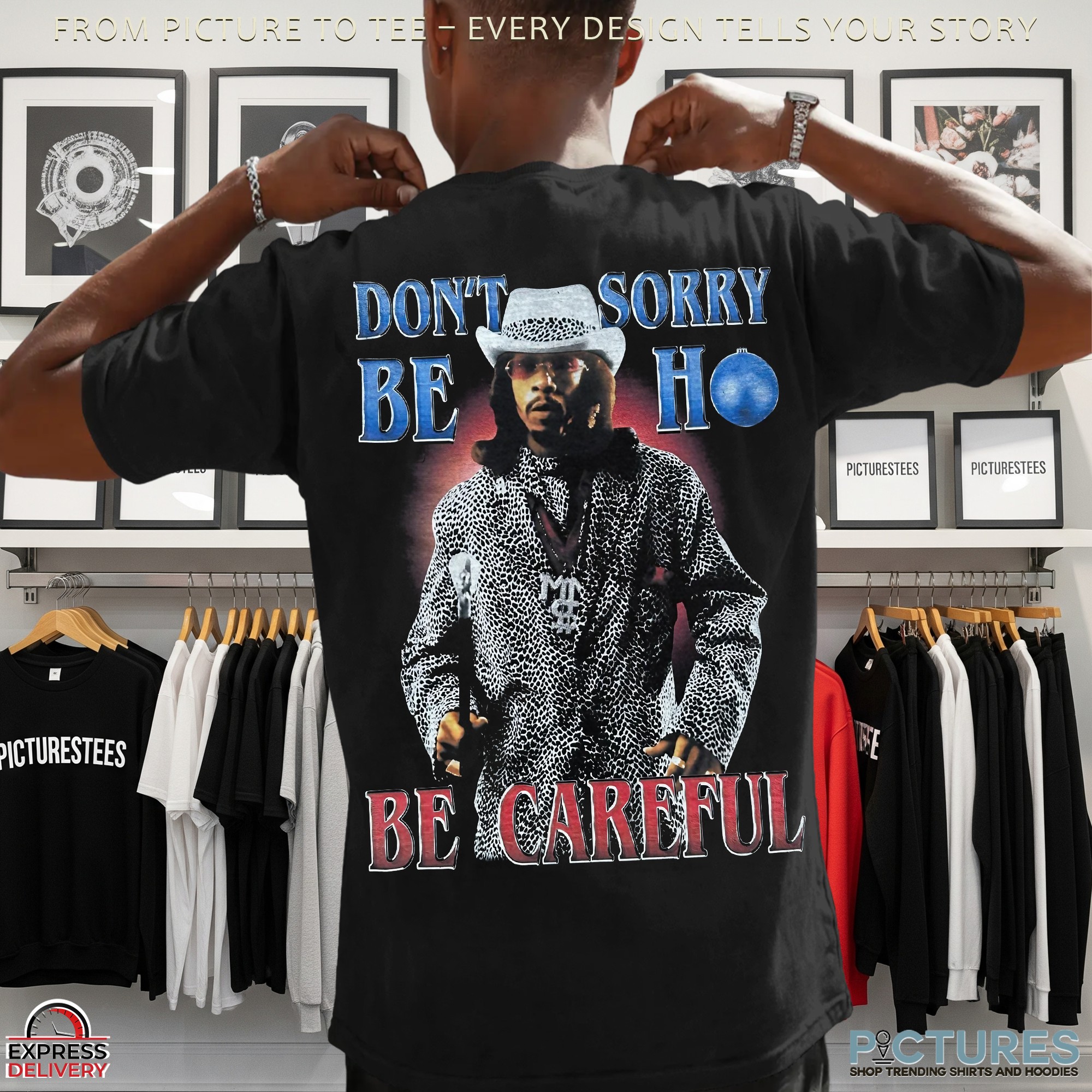 Money Mike Don't Be Sorry Ho Be Careful Christmas T Shirt