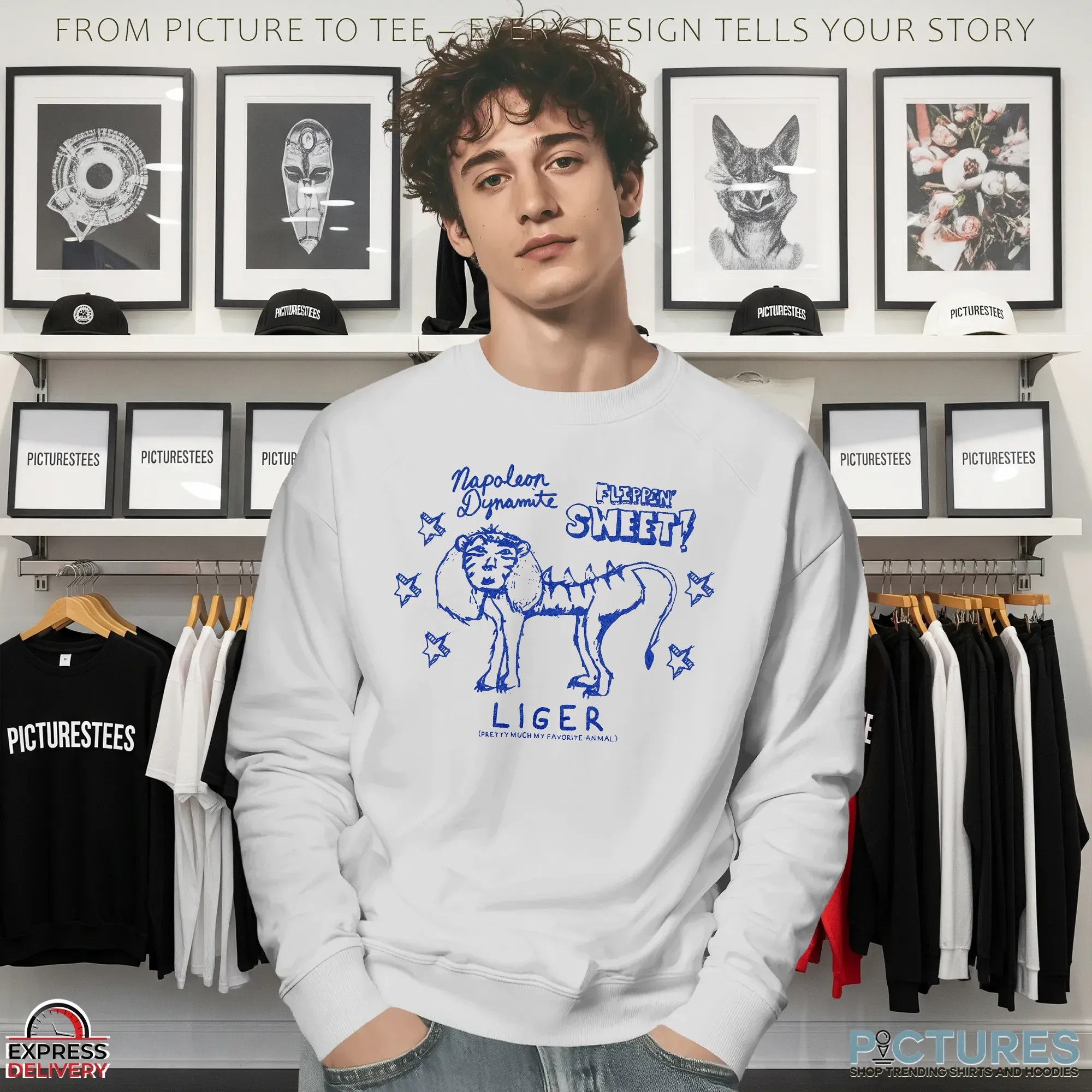 Napoleon Dynamite Liger Flippin' Sweet T Shirt Napoleon Dynamite Liger Flippin' Sweet T Shirt