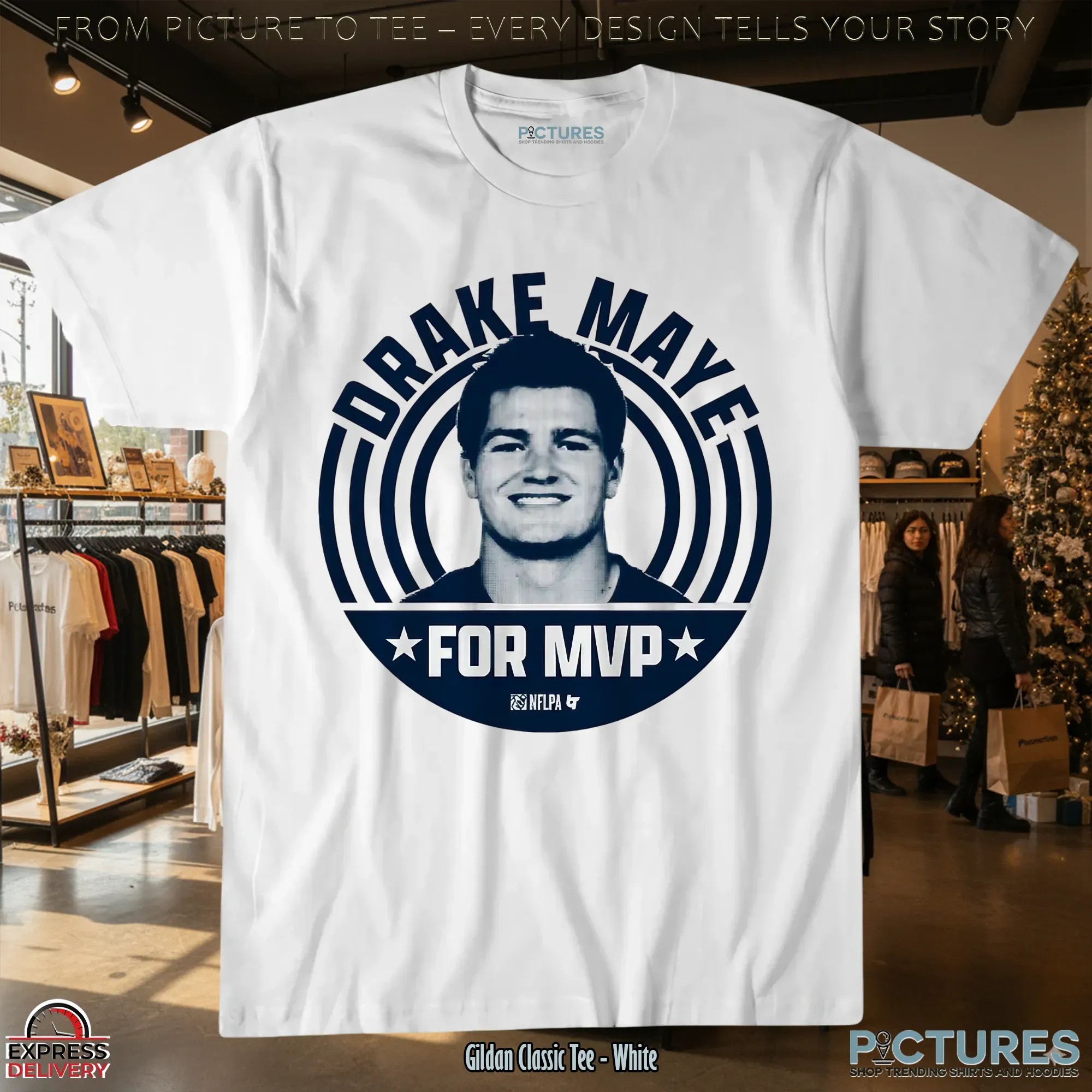 New England Patriots Drake Maye For MVP T Shirt