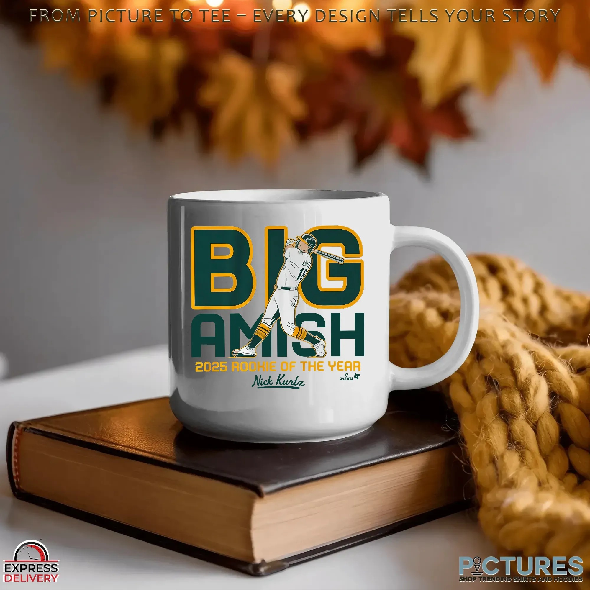 Nicholas Jeffrey Kurtz Big Amish 2025 Rookie Of The Year T Shirt Nicholas Jeffrey Kurtz Big Amish 2025 Rookie Of The Year T Shirt