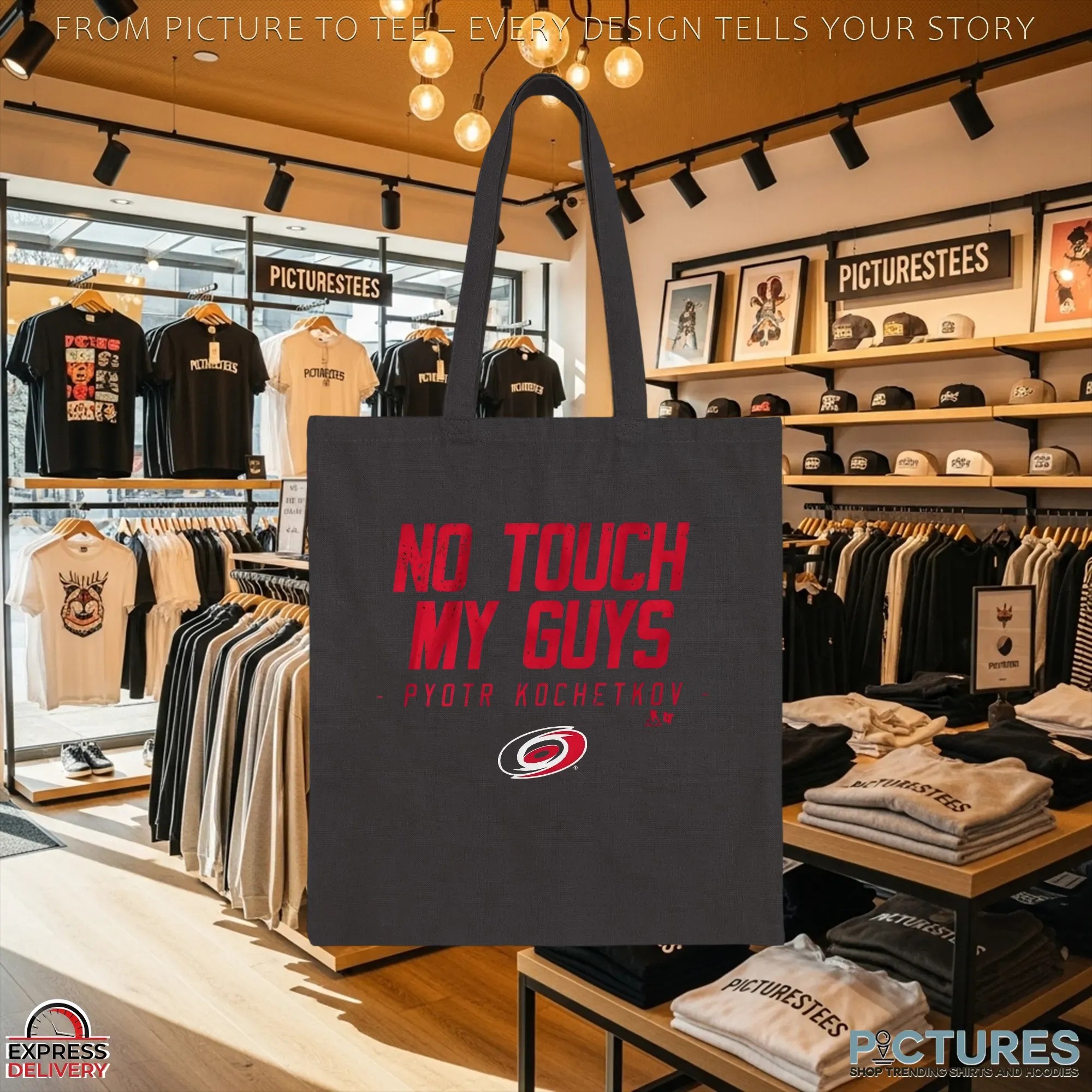No Touch My Guys Pyotr Kochetkov Carolina Hurricanes Nhl Team T Shirt