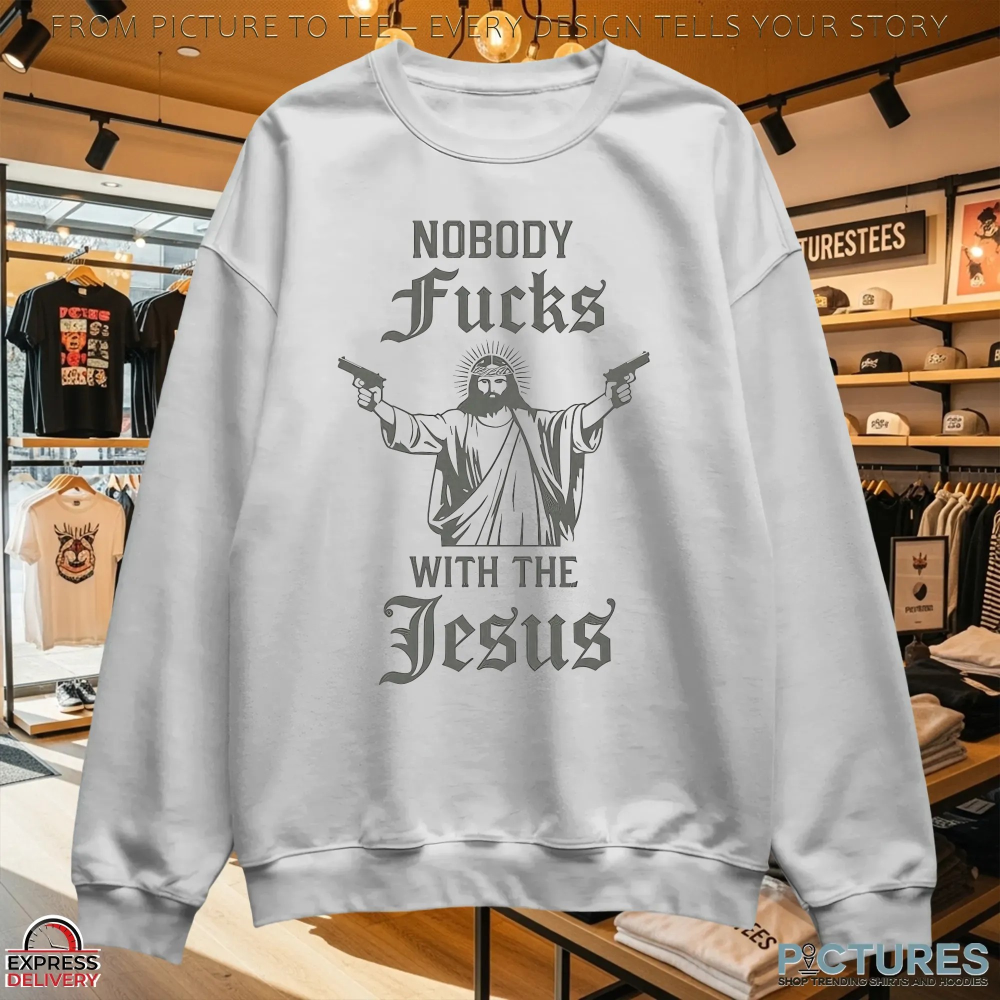 Nobody Fucks With The Jesus T Shirt Nobody Fucks With The Jesus T Shirt