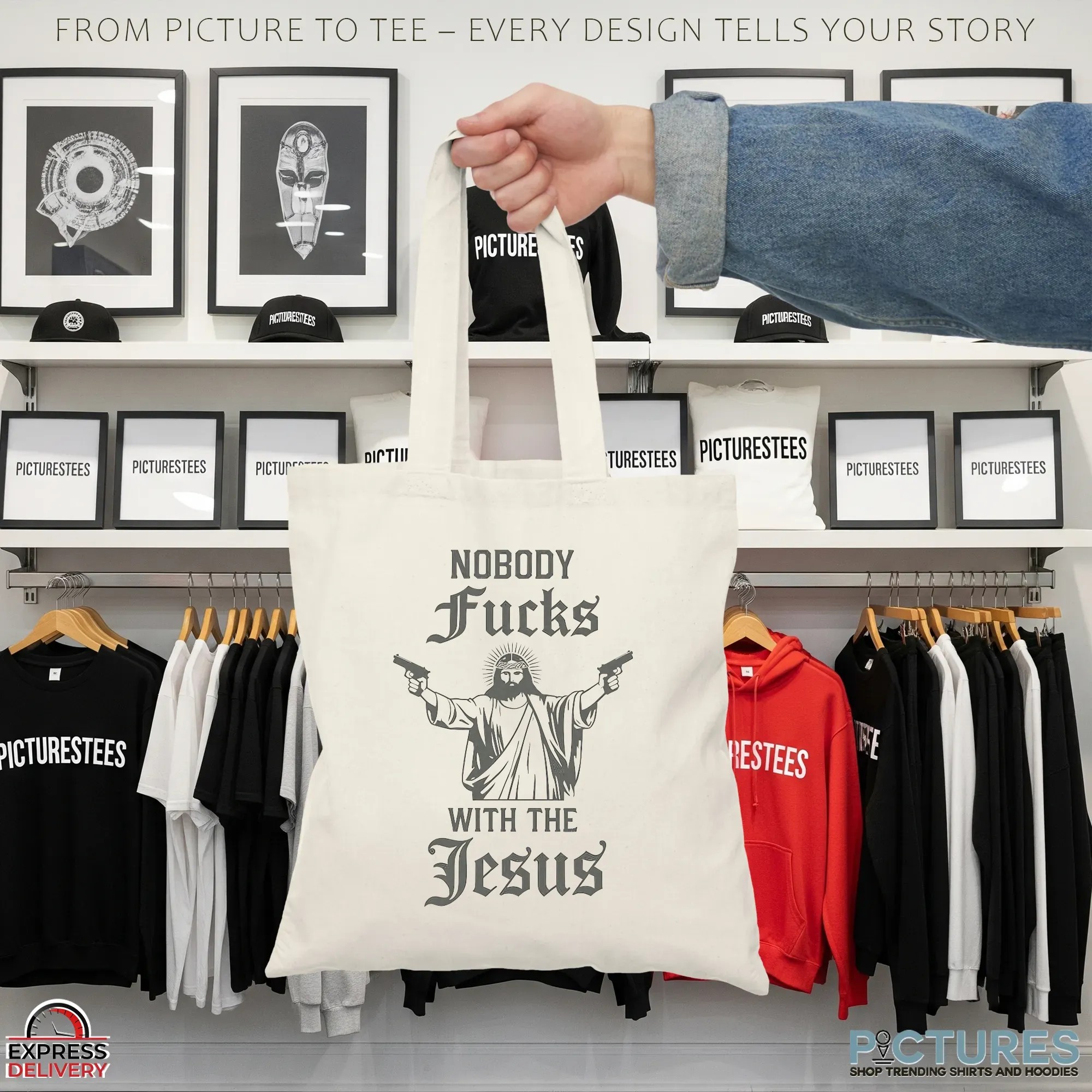 Nobody Fucks With The Jesus T Shirt Nobody Fucks With The Jesus T Shirt