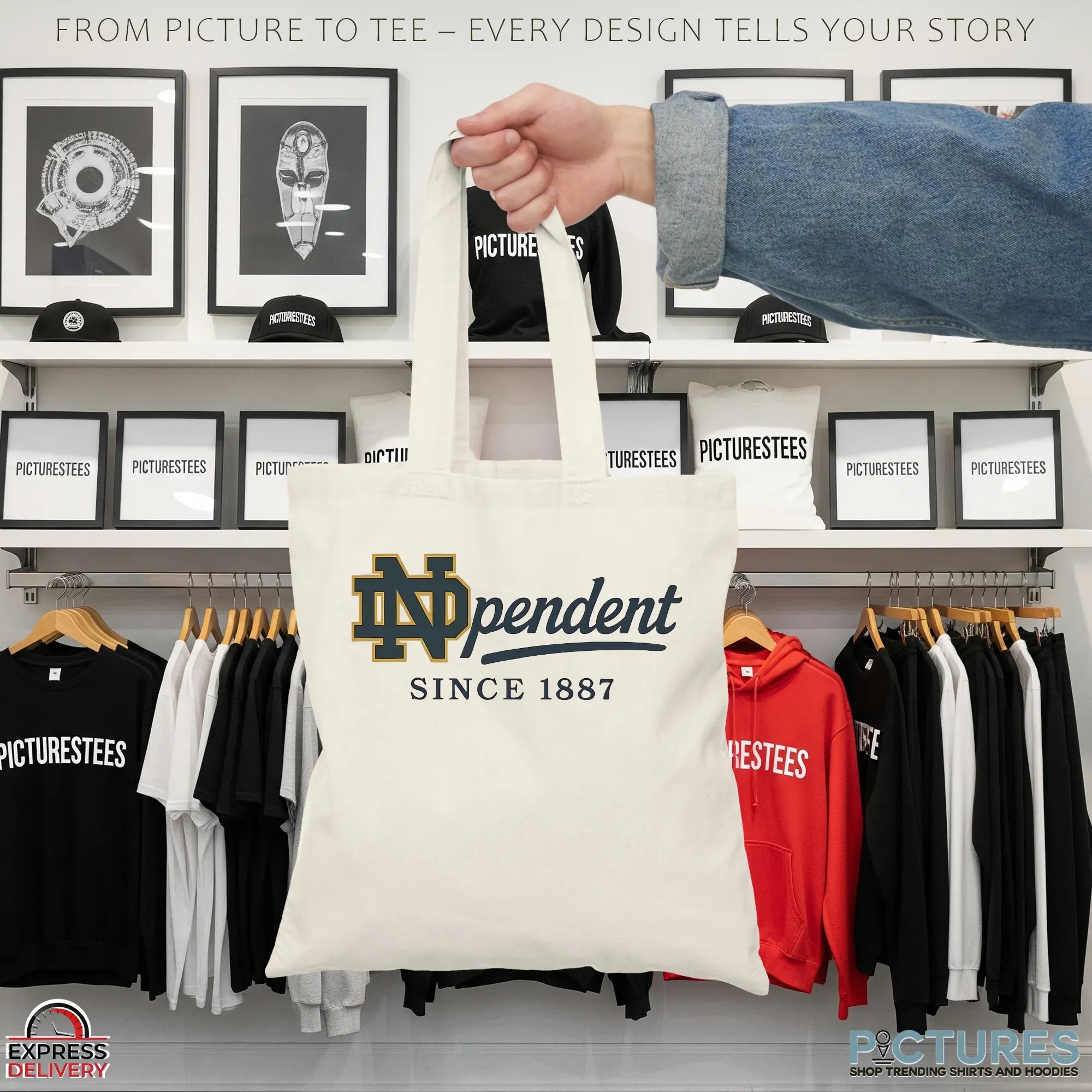 Notre Dame Fighting Irish Independent Since 1887 T Shirt Notre Dame Fighting Irish Independent Since 1887 T Shirt