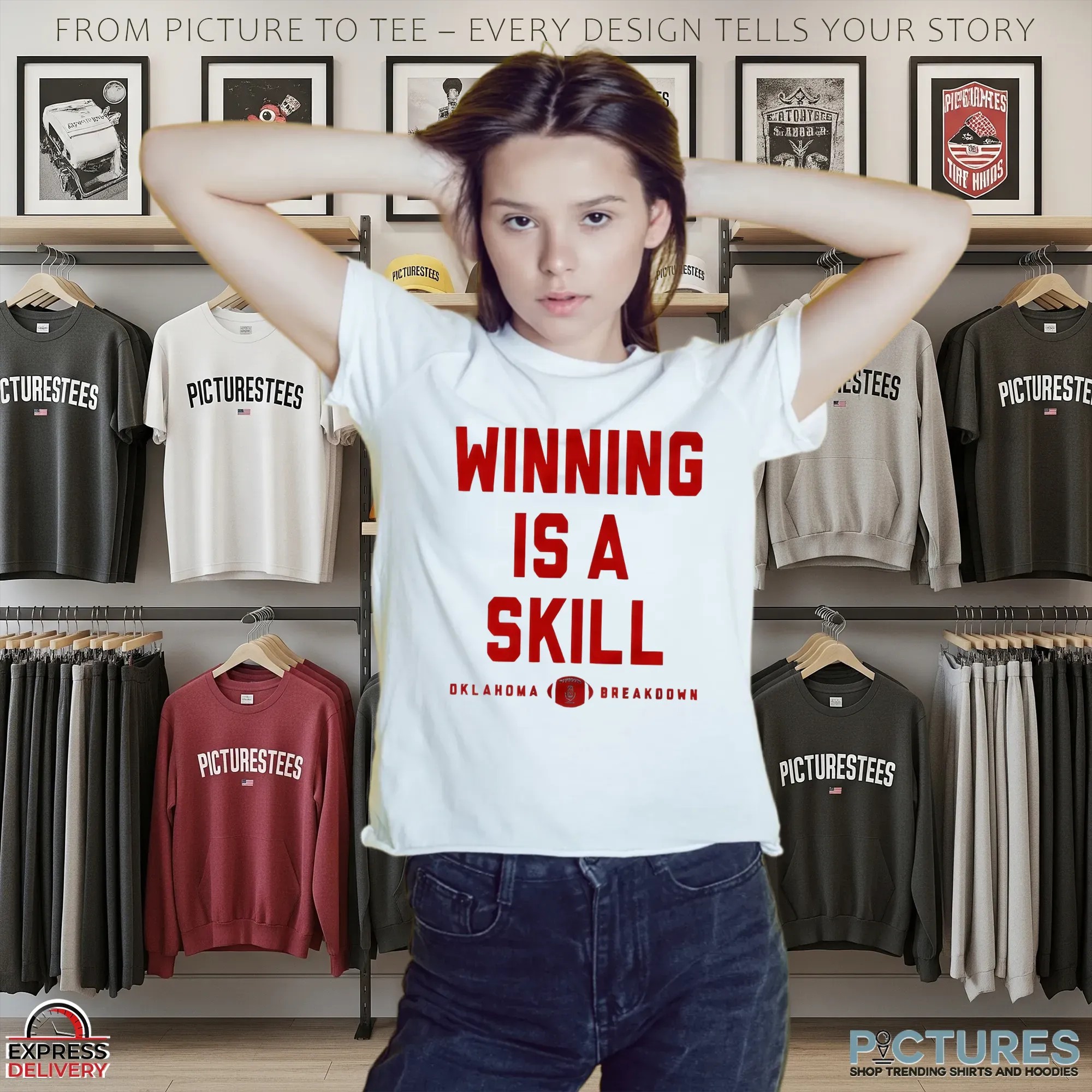 Oklahoma Breakdown Winning is a Skill T Shirt