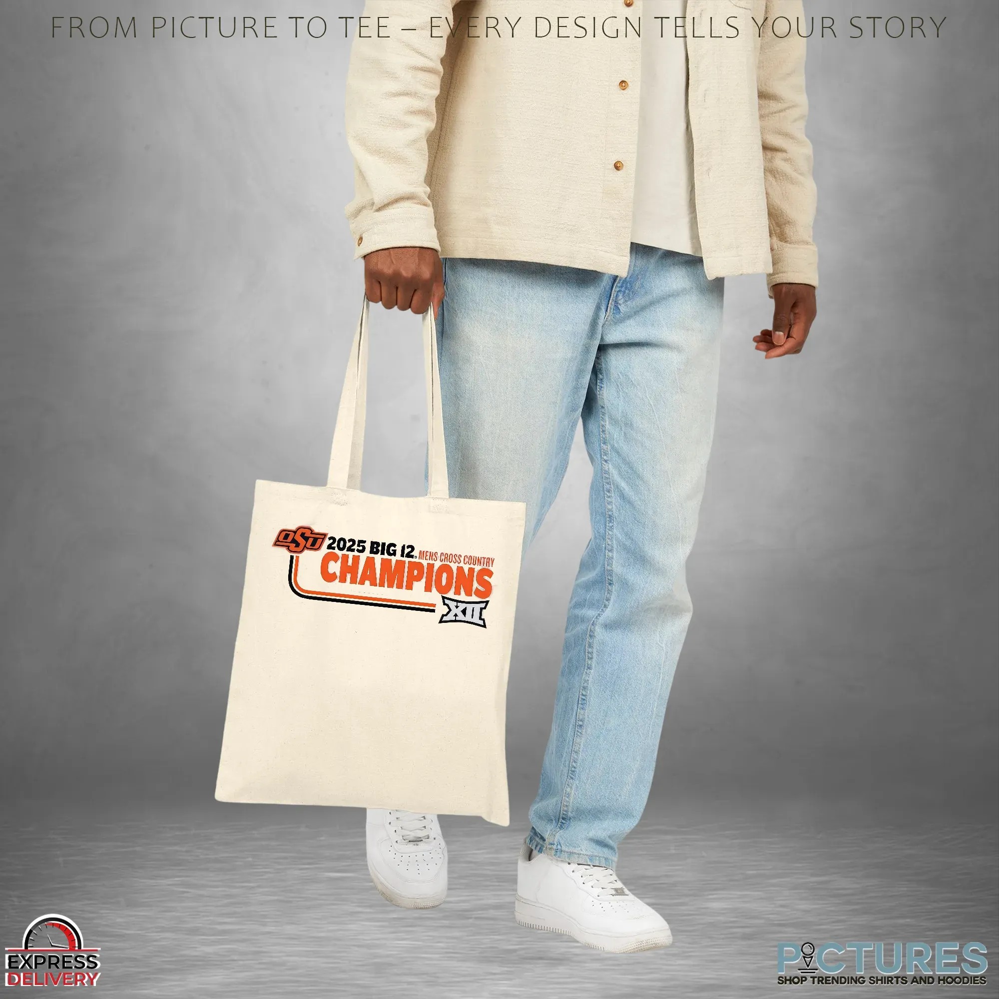 Oklahoma State Cowboys 2025 Big 12 Men's Cross Country Champions T Shirt