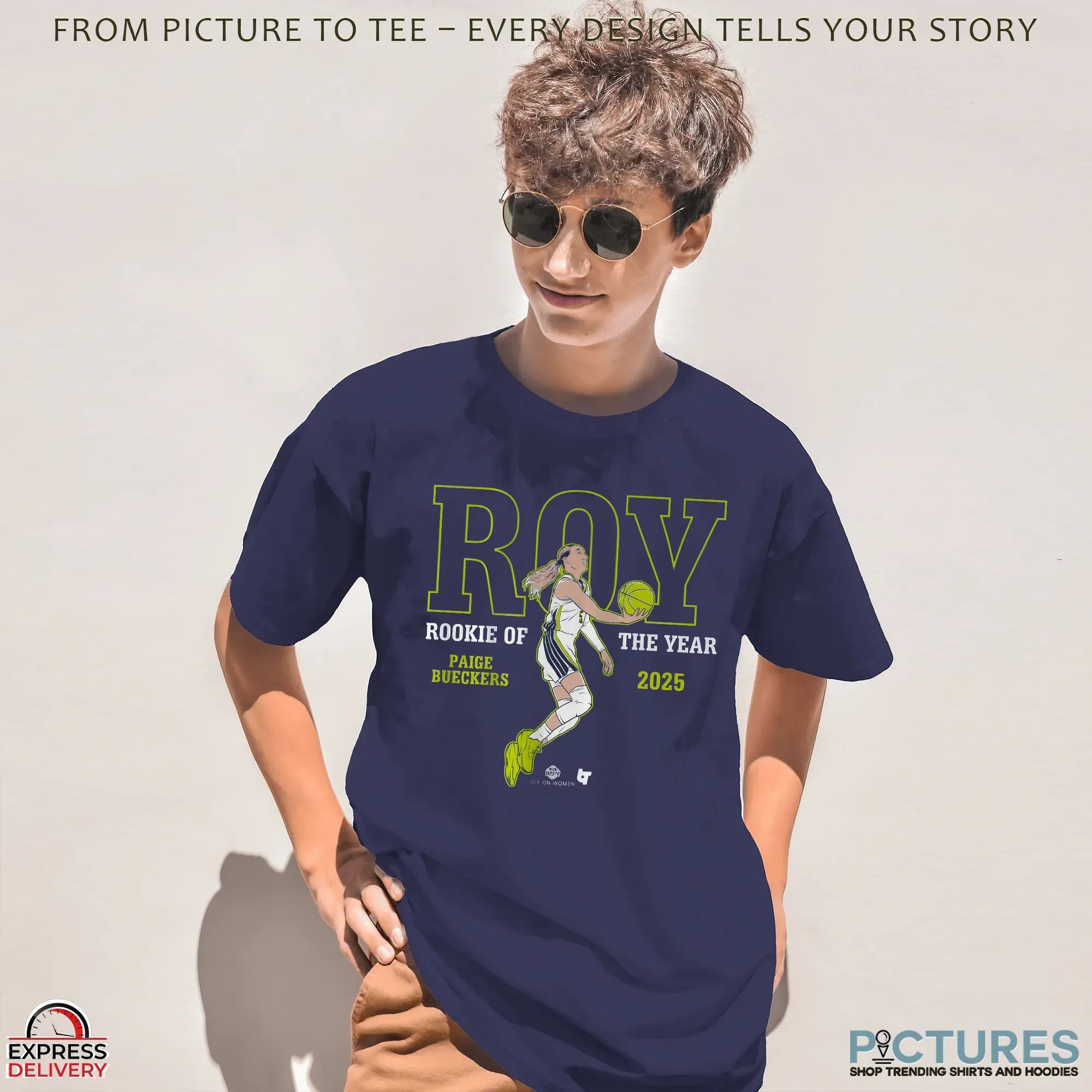 Paige Bueckers The WNBA Top Pick Awarded Rookie Of The Year 2025 T Shirt Paige Bueckers The WNBA Top Pick Awarded Rookie Of The Year 2025 T Shirt