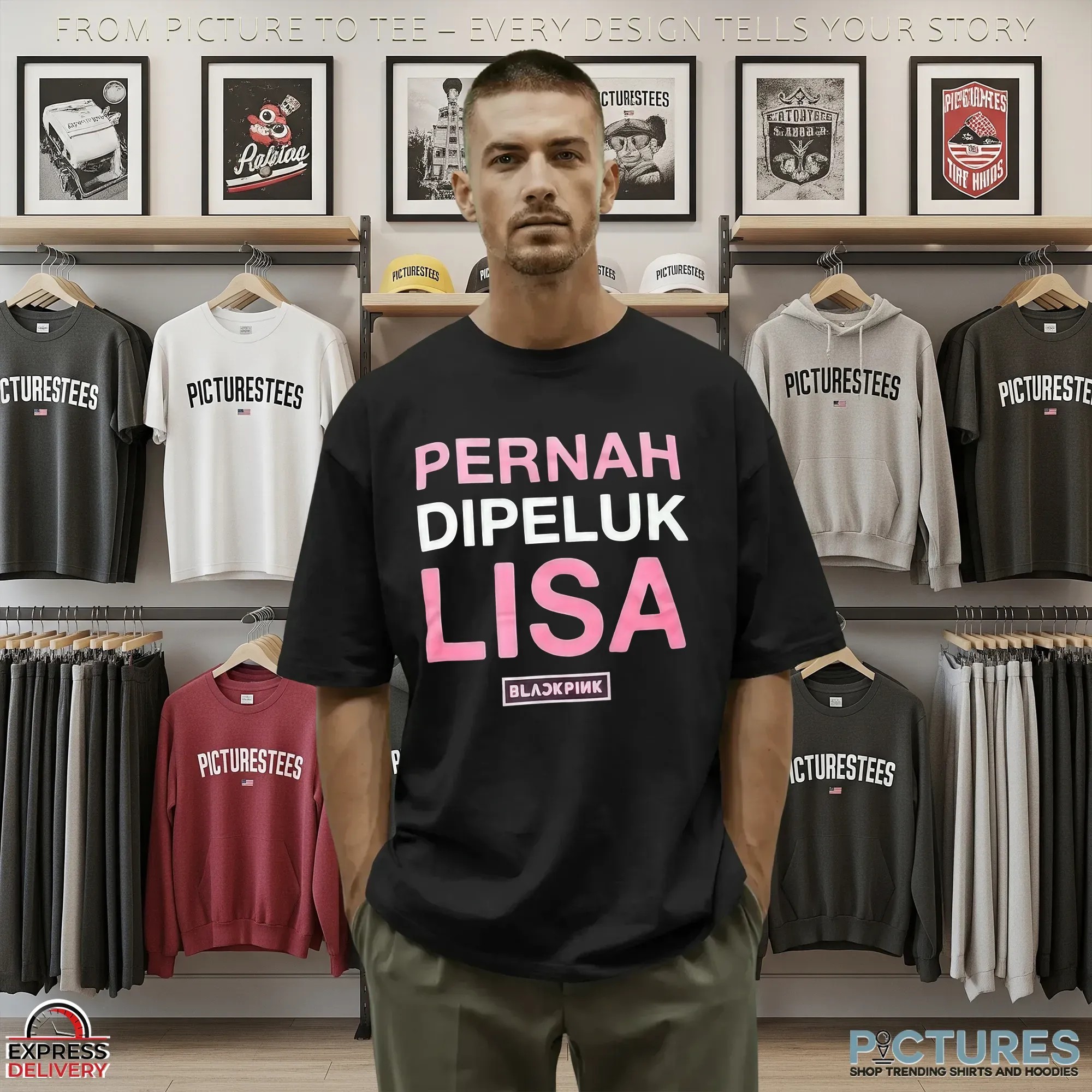 Pernah Dipeluk Lisa Blackpink T Shirt Pernah Dipeluk Lisa Blackpink T Shirt