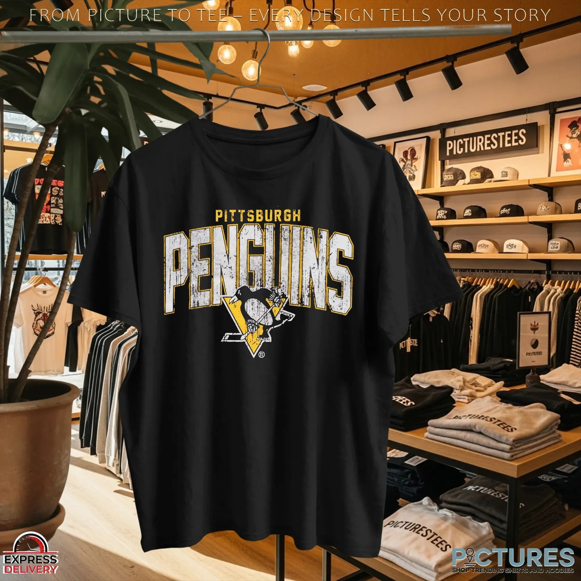 Pittsburgh Penguins Vintage T Shirt