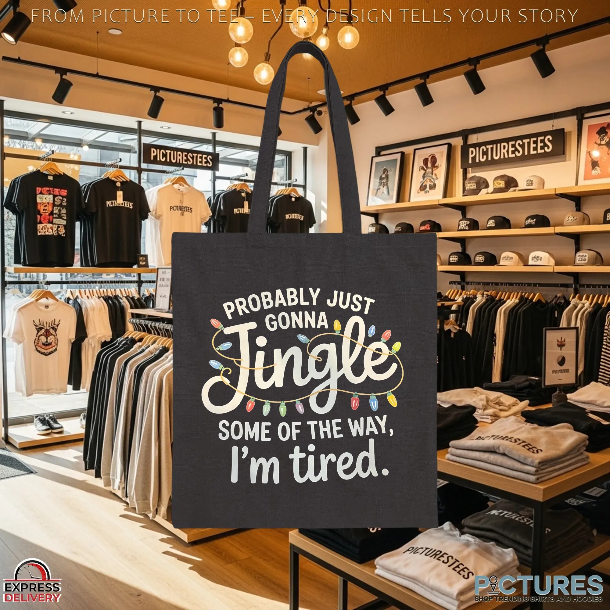 Probably Just Gonna Jingle Some Of The Way I'm Tired Christmas T Shirt