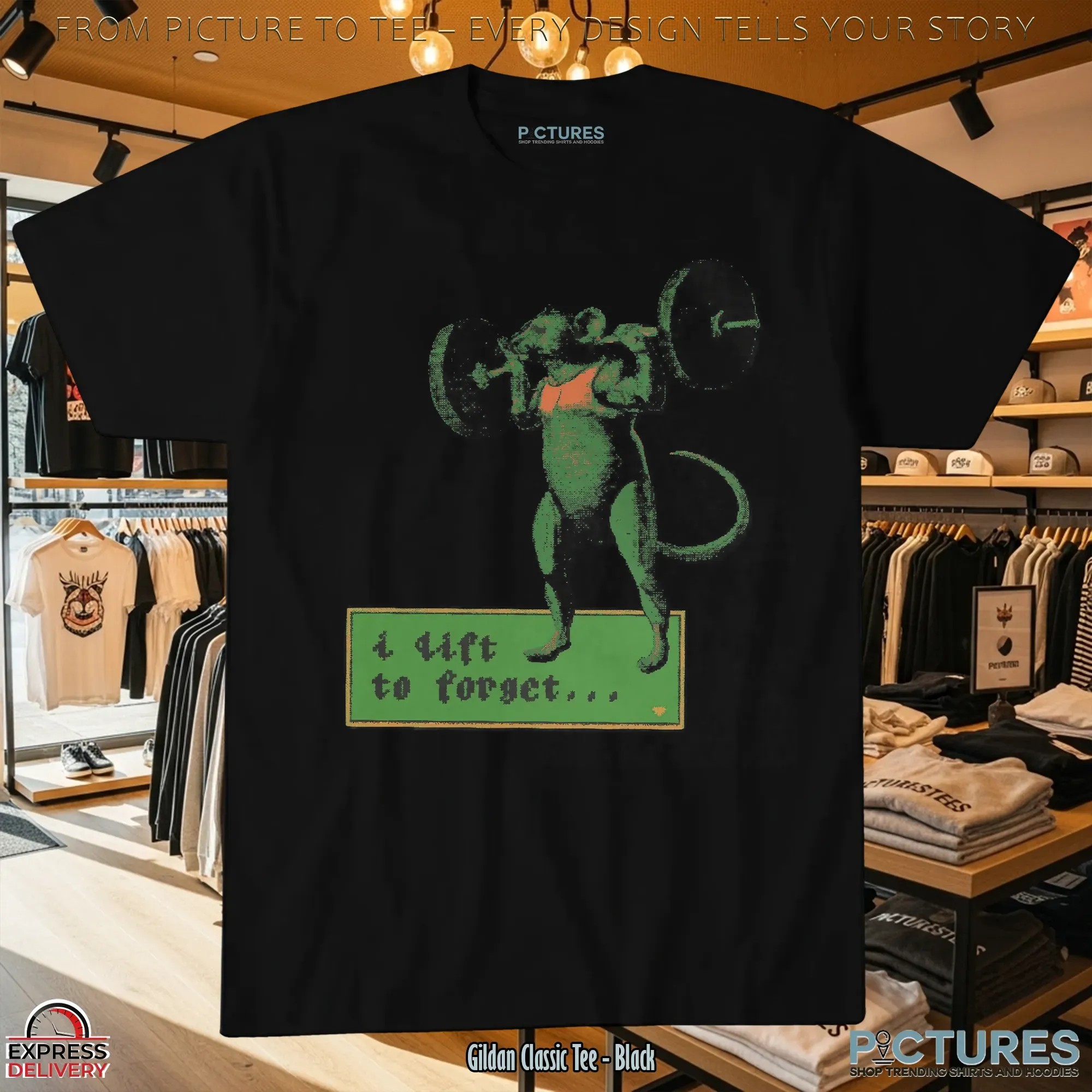Rat I Lift To Forget Meme T Shirt