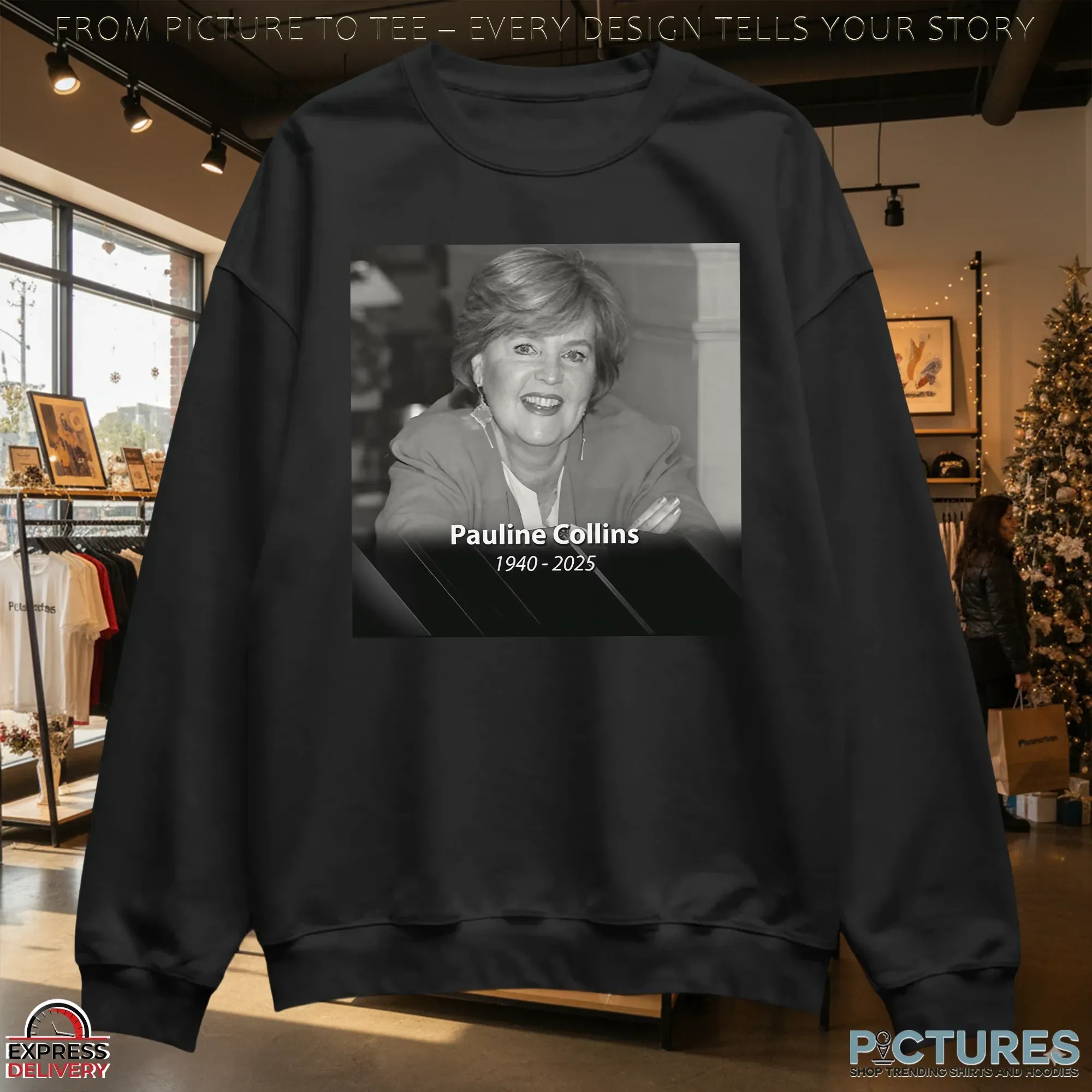Rip Pauline Collins Died At 85 1940-2025 Memorial T Shirt