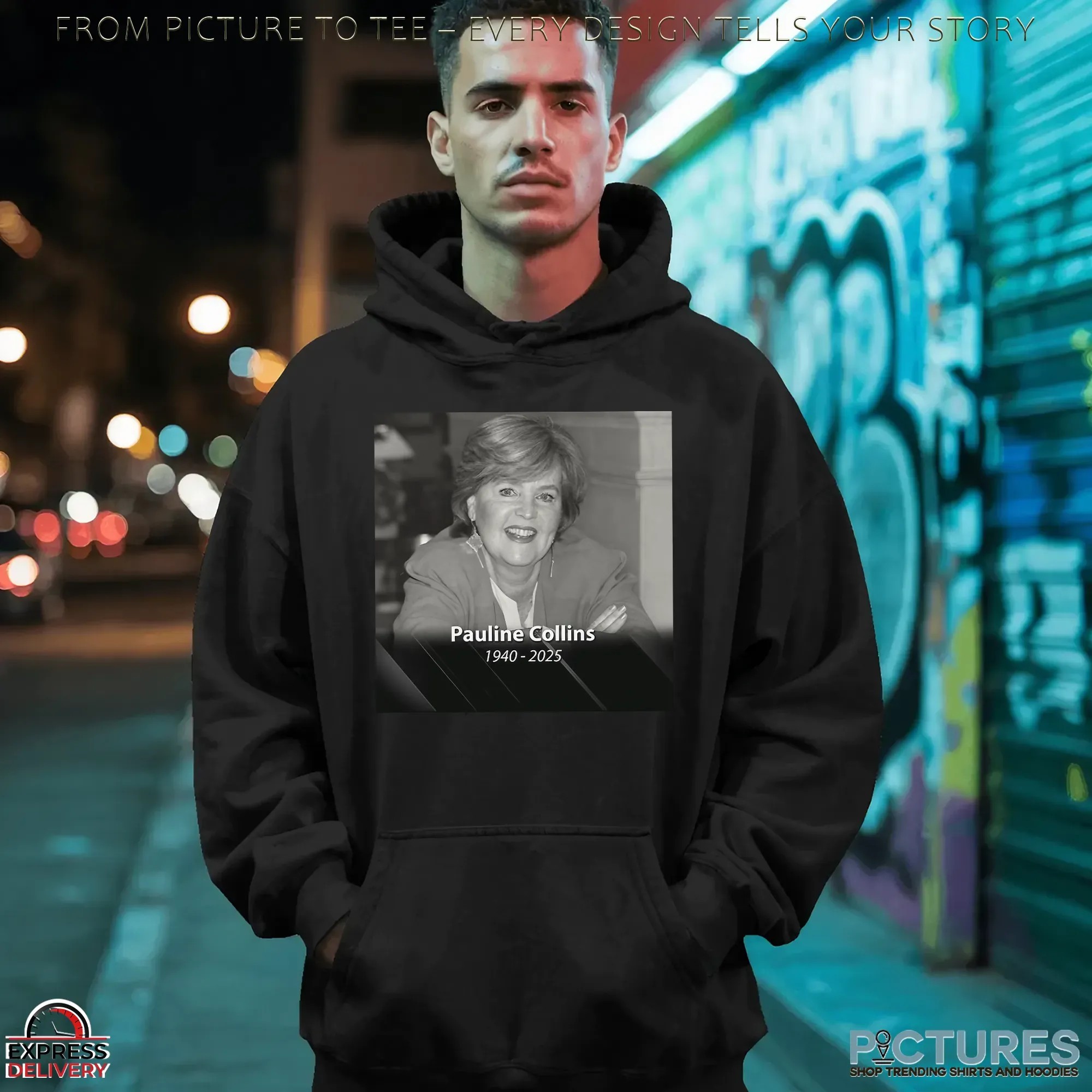 Rip Pauline Collins Died At 85 1940-2025 Memorial T Shirt