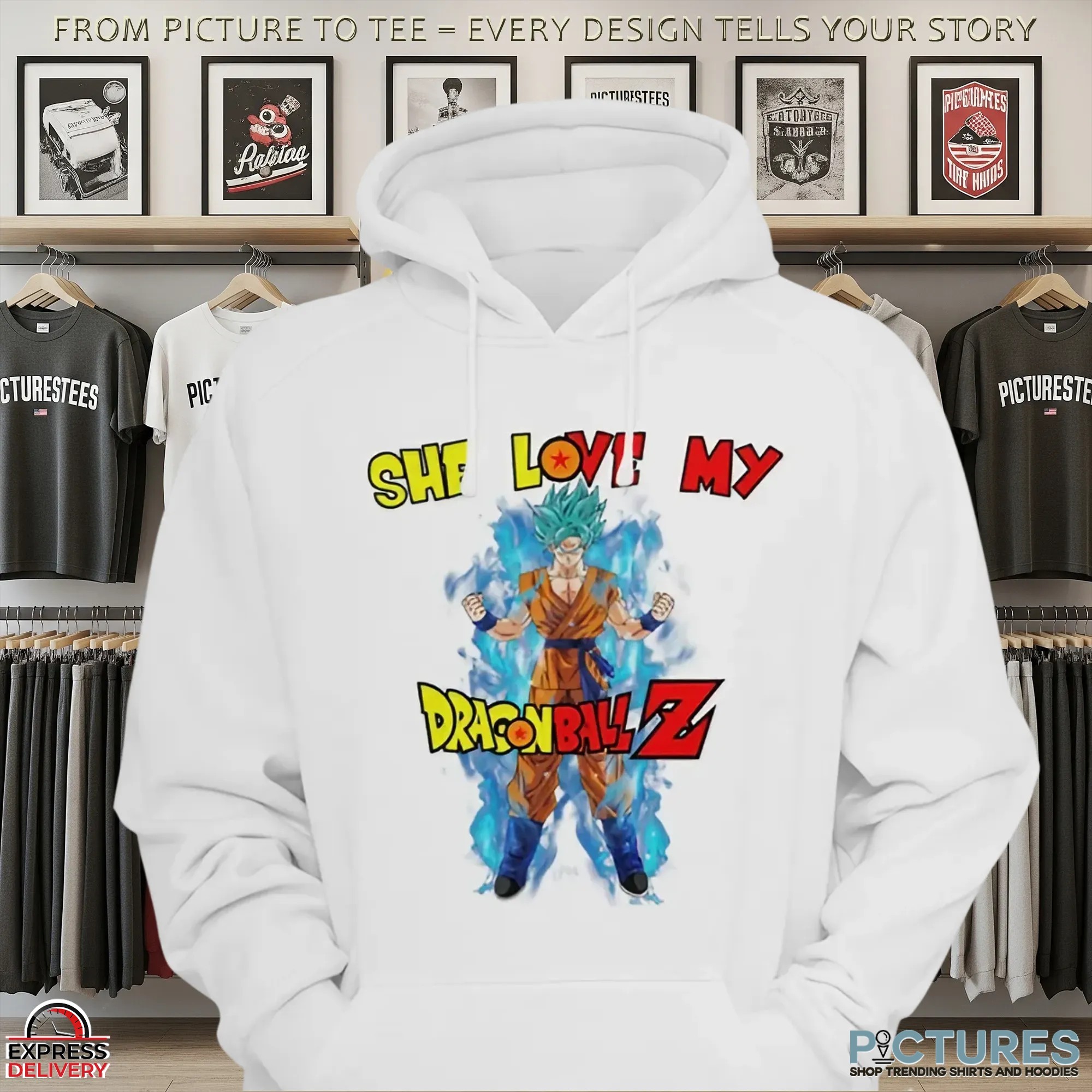 She Love My Dragonball Z Graphic T Shirt