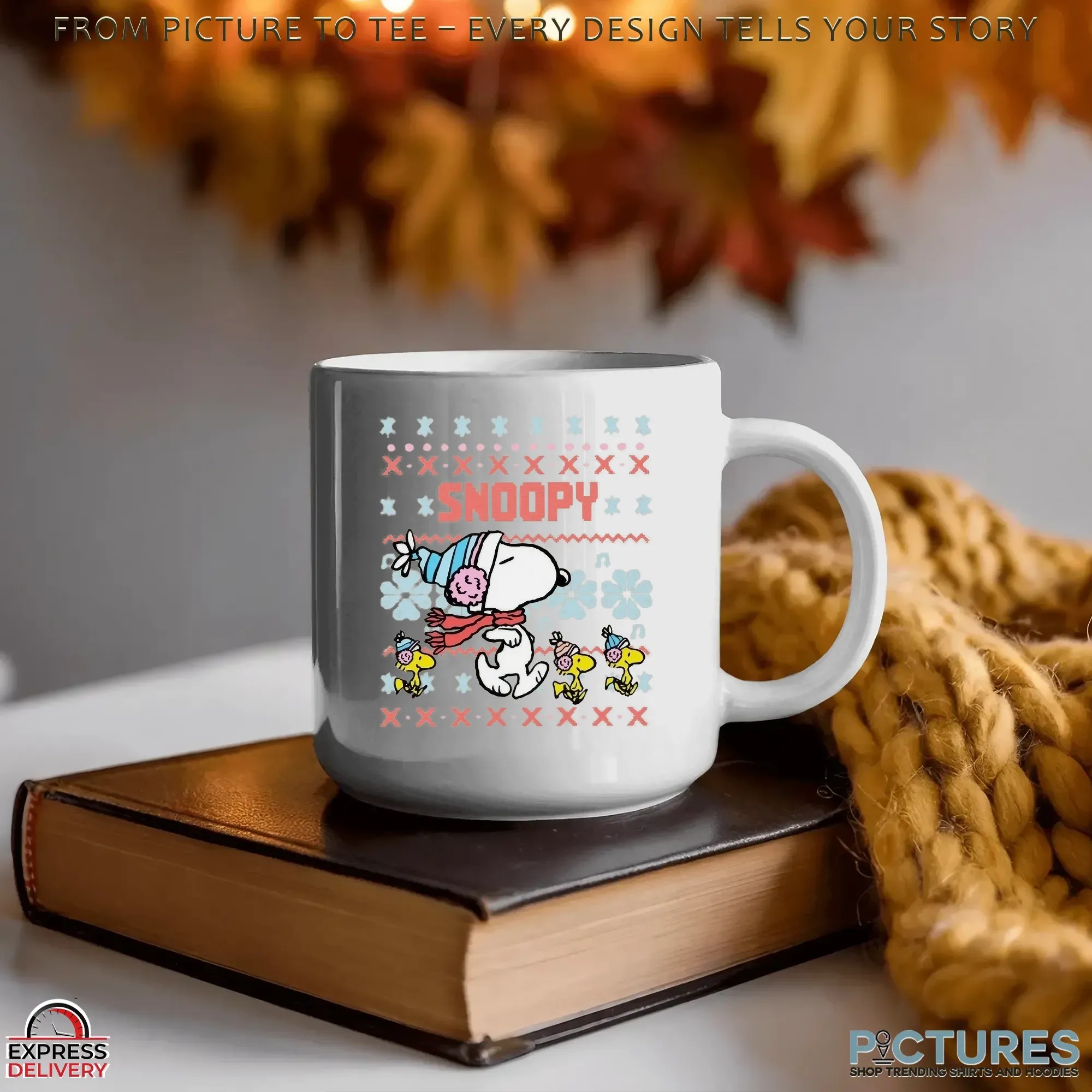 Snoopy And Woodstock Ugly Christmas T Shirt Snoopy And Woodstock Ugly Christmas T Shirt