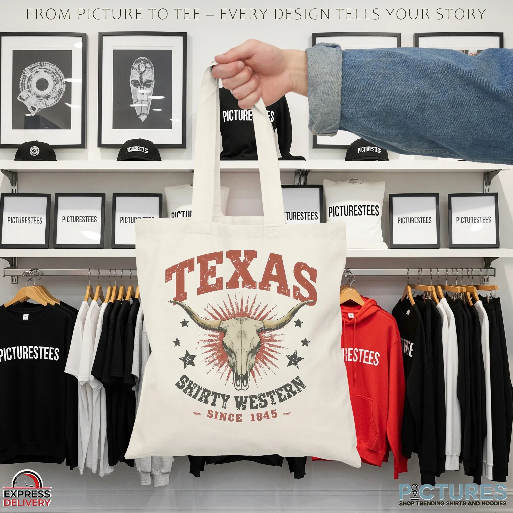 Texas Shirty Western Since 1845 T Shirt Texas Shirty Western Since 1845 T Shirt