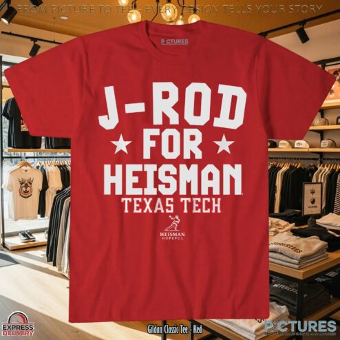 Texas Tech Raiders Football Jacob Rodriguez J-rod For Heisman T Shirt