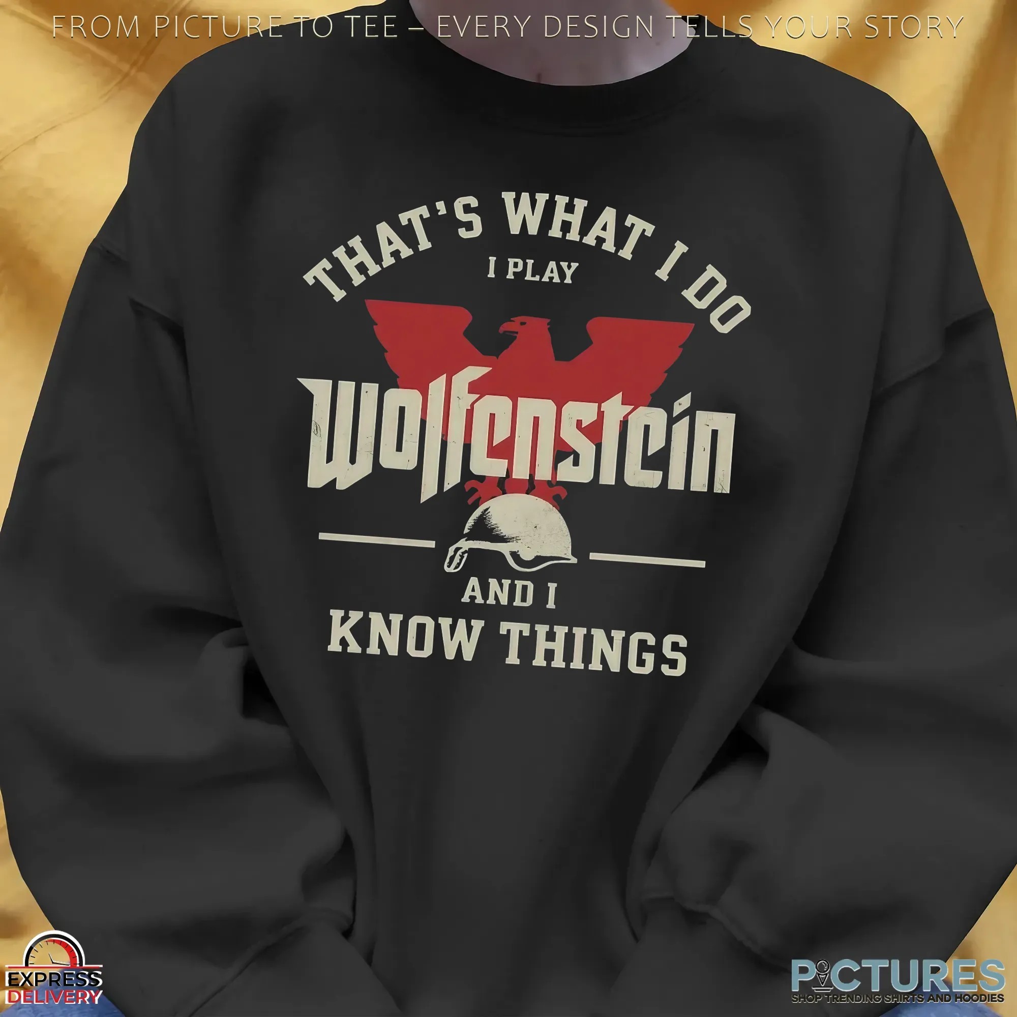 That What I Do I Play Wolfenstein and I Know Things T Shirt