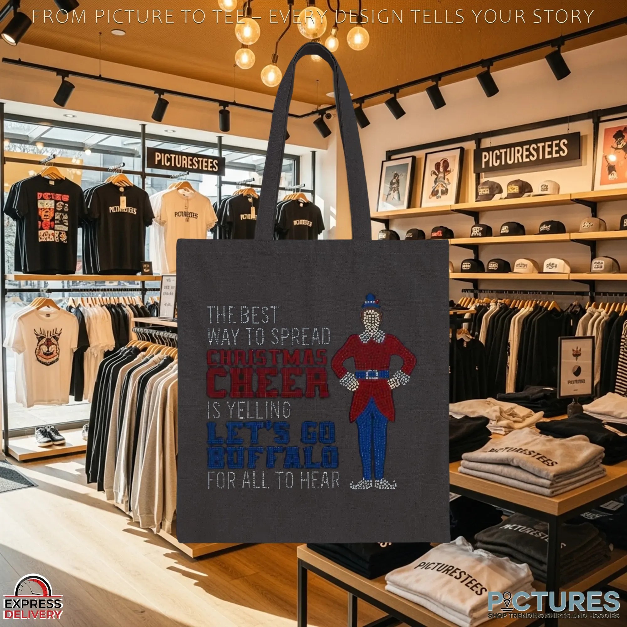 The Best Way To Spread Christmas Cheer Is Yelling Let’s Go Buffalo For All To Hear Elf T Shirt The Best Way To Spread Christmas Cheer Is Yelling Let’s Go Buffalo For All To Hear Elf T Shirt