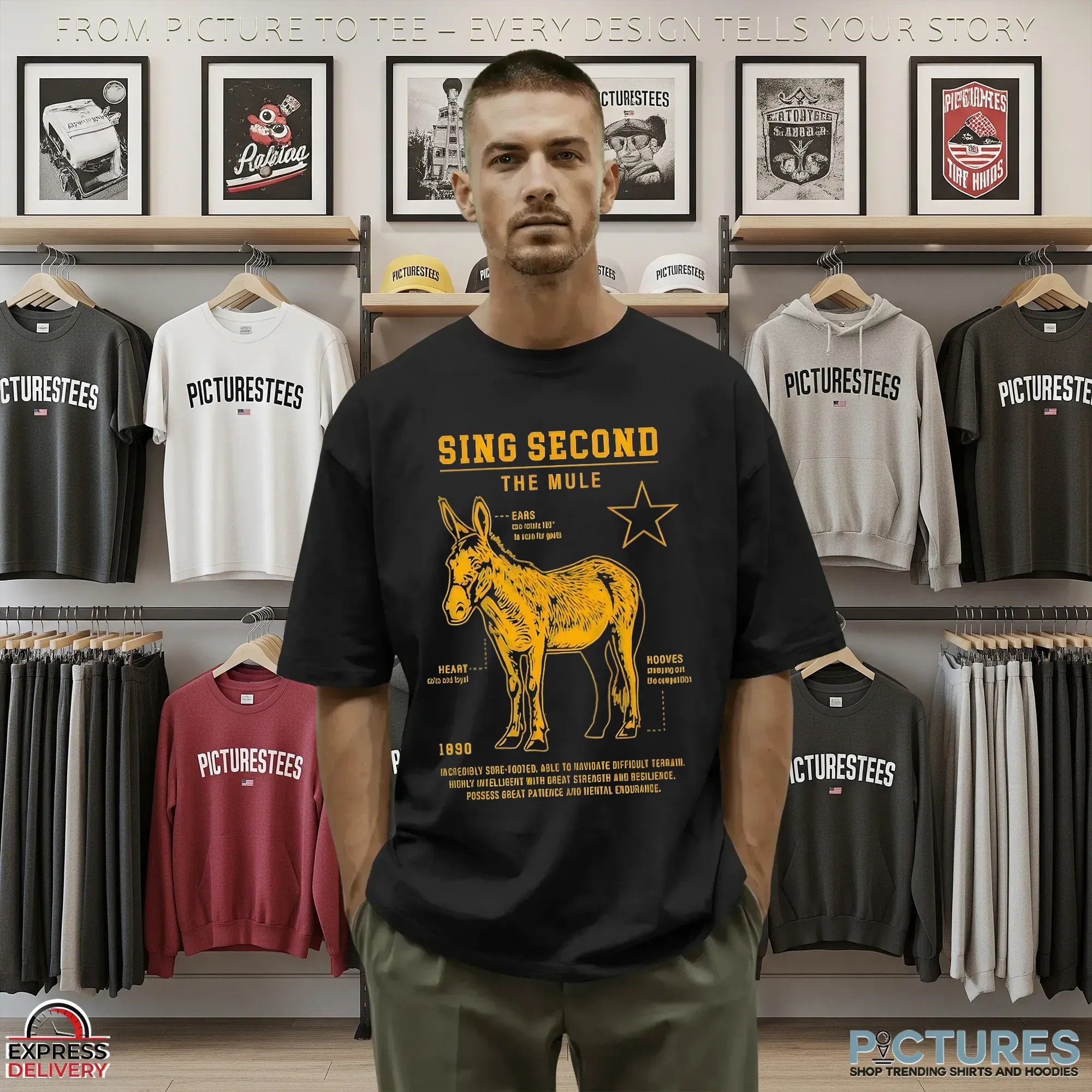 The Mule Sing Second T Shirt The Mule Sing Second T Shirt