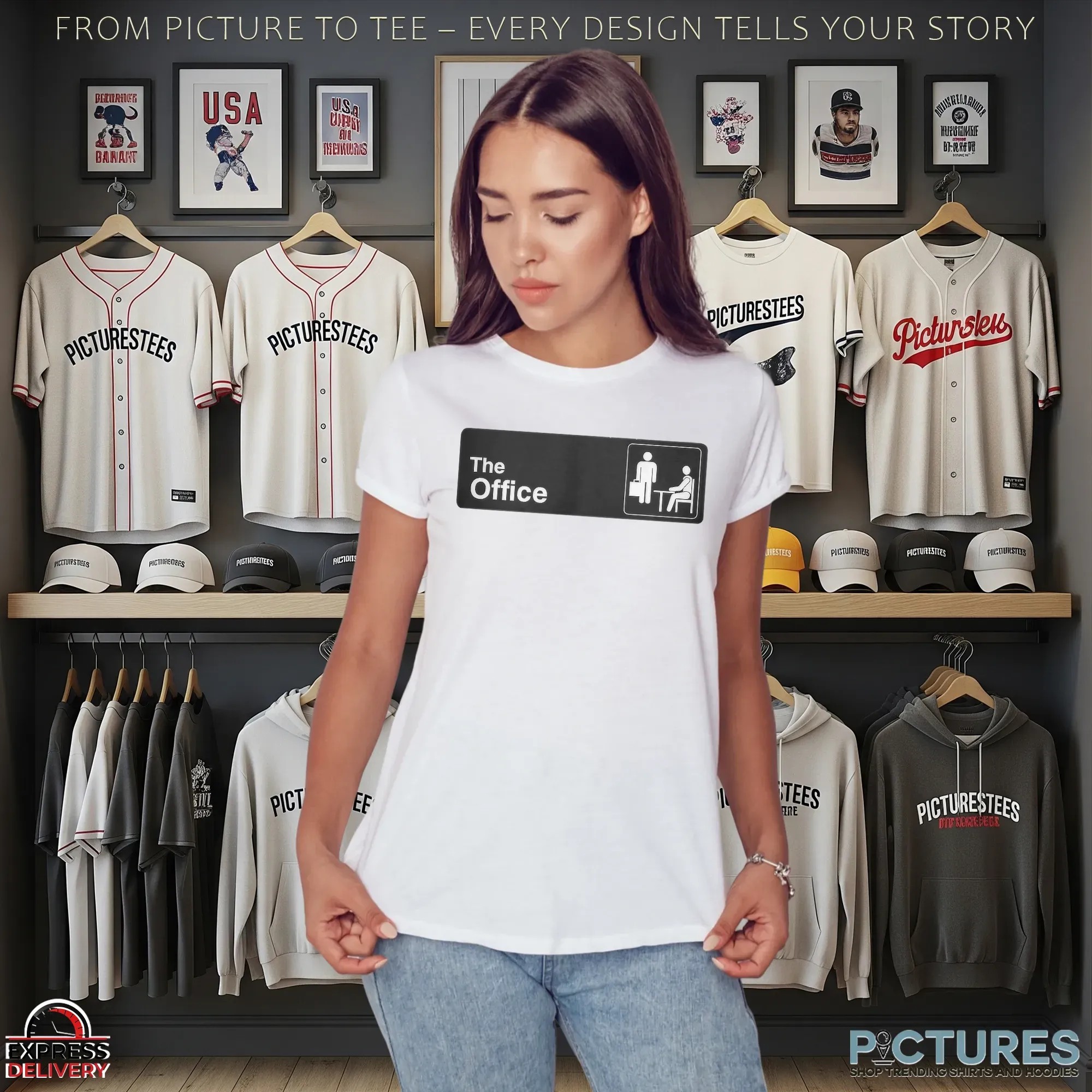 The Office Logo Men's Graphic T Shirt