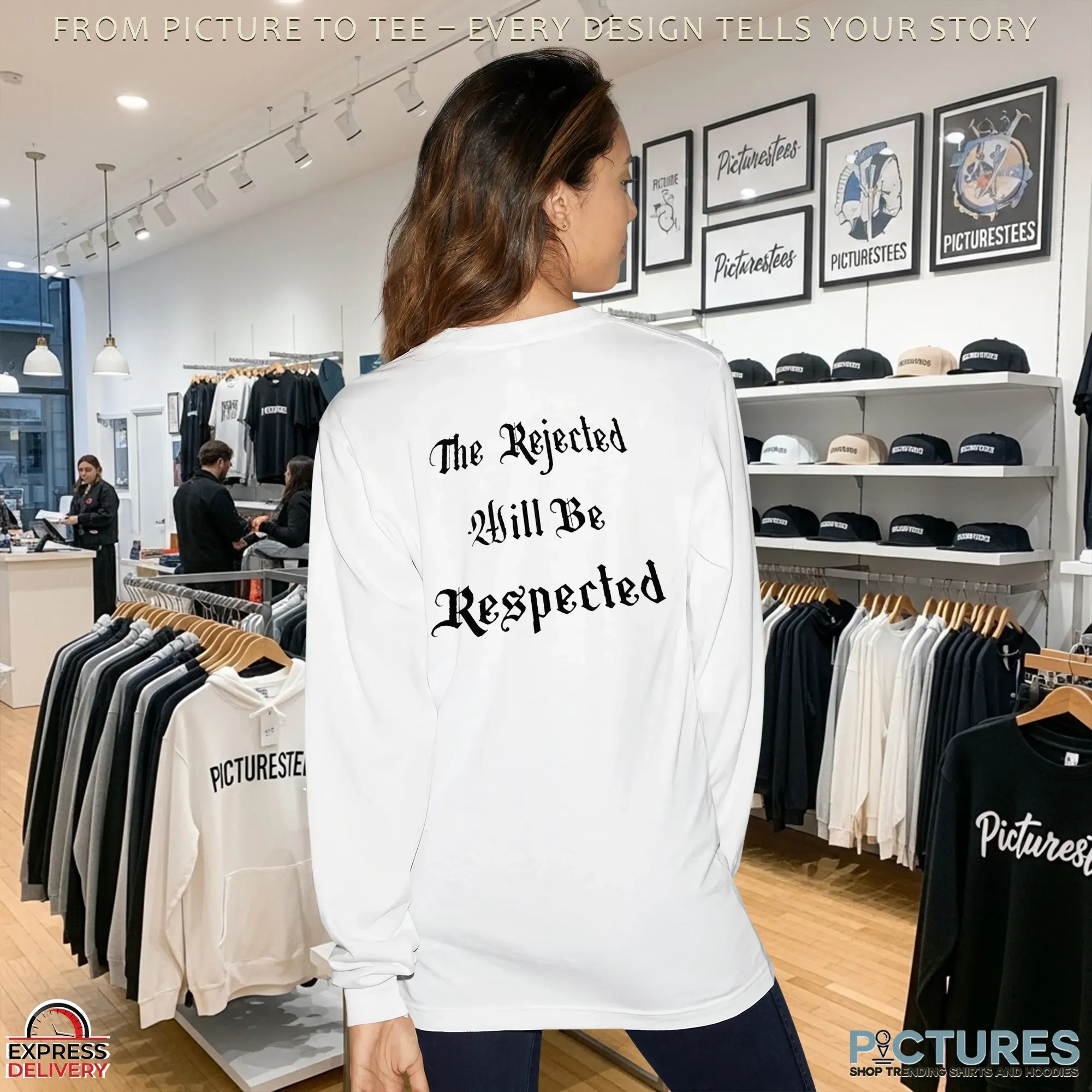 The Rejected Will Be Respected T Shirt