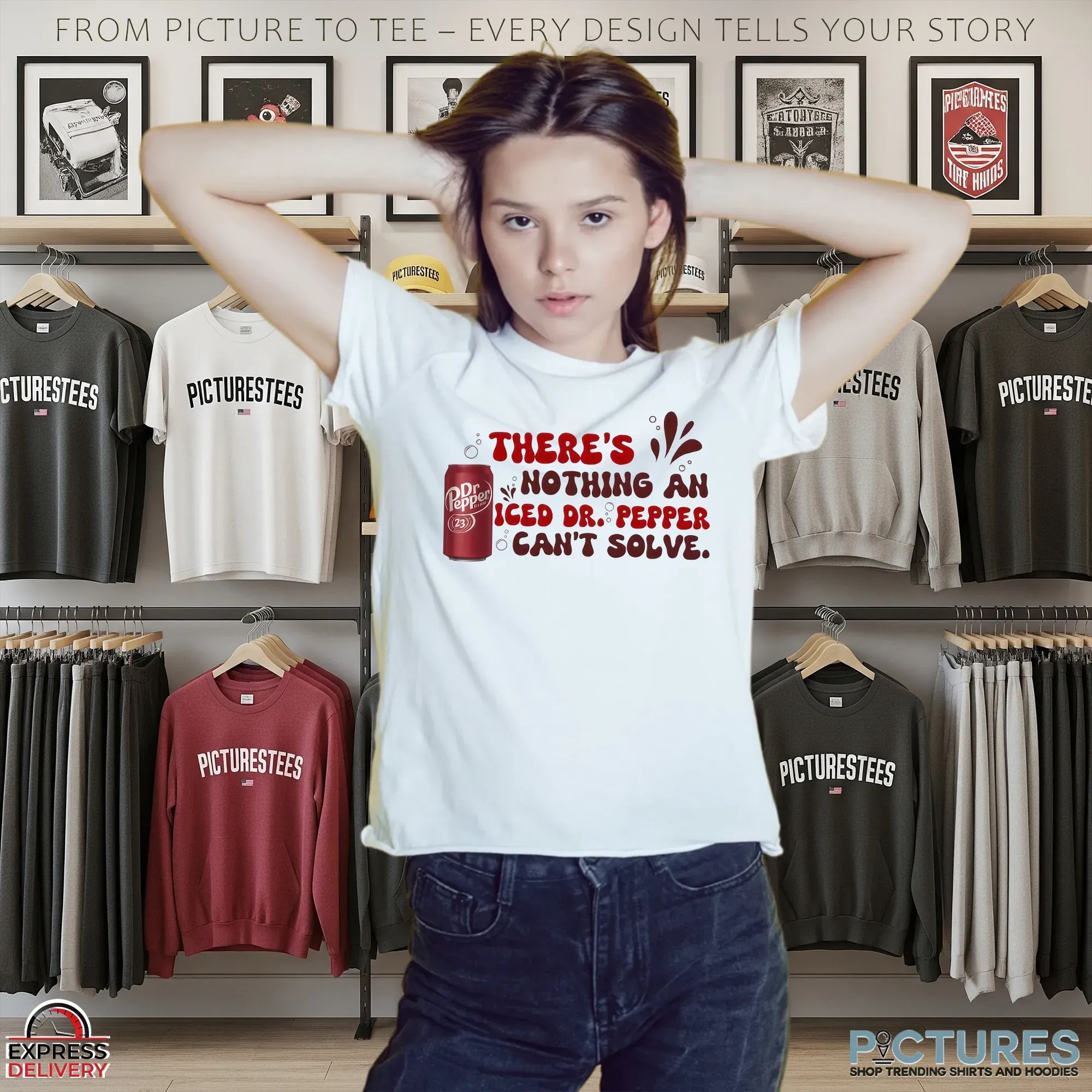 There Nothing A Iced Dr Peper Can't Solve T Shirt