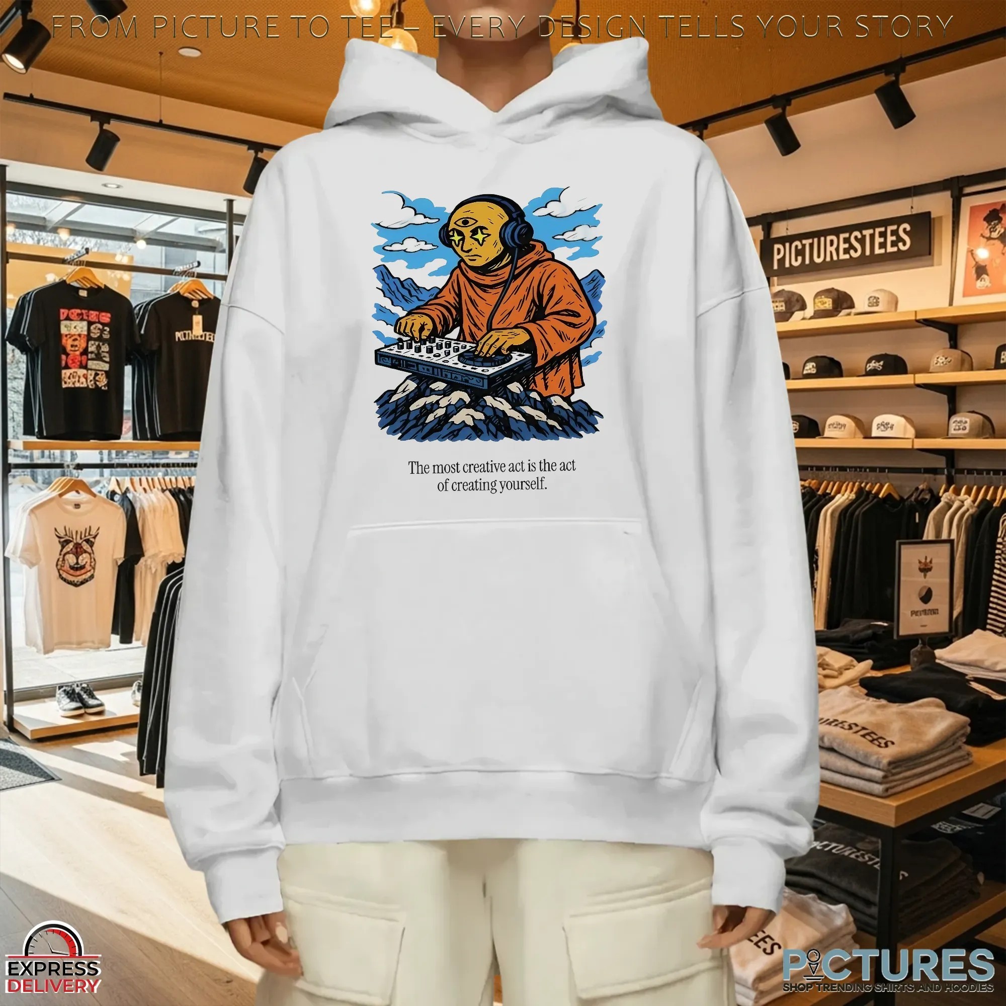 Third Eye Kingdom The Most Creative Act Is The Act Of Creating Yourself T Shirt Third Eye Kingdom The Most Creative Act Is The Act Of Creating Yourself T Shirt