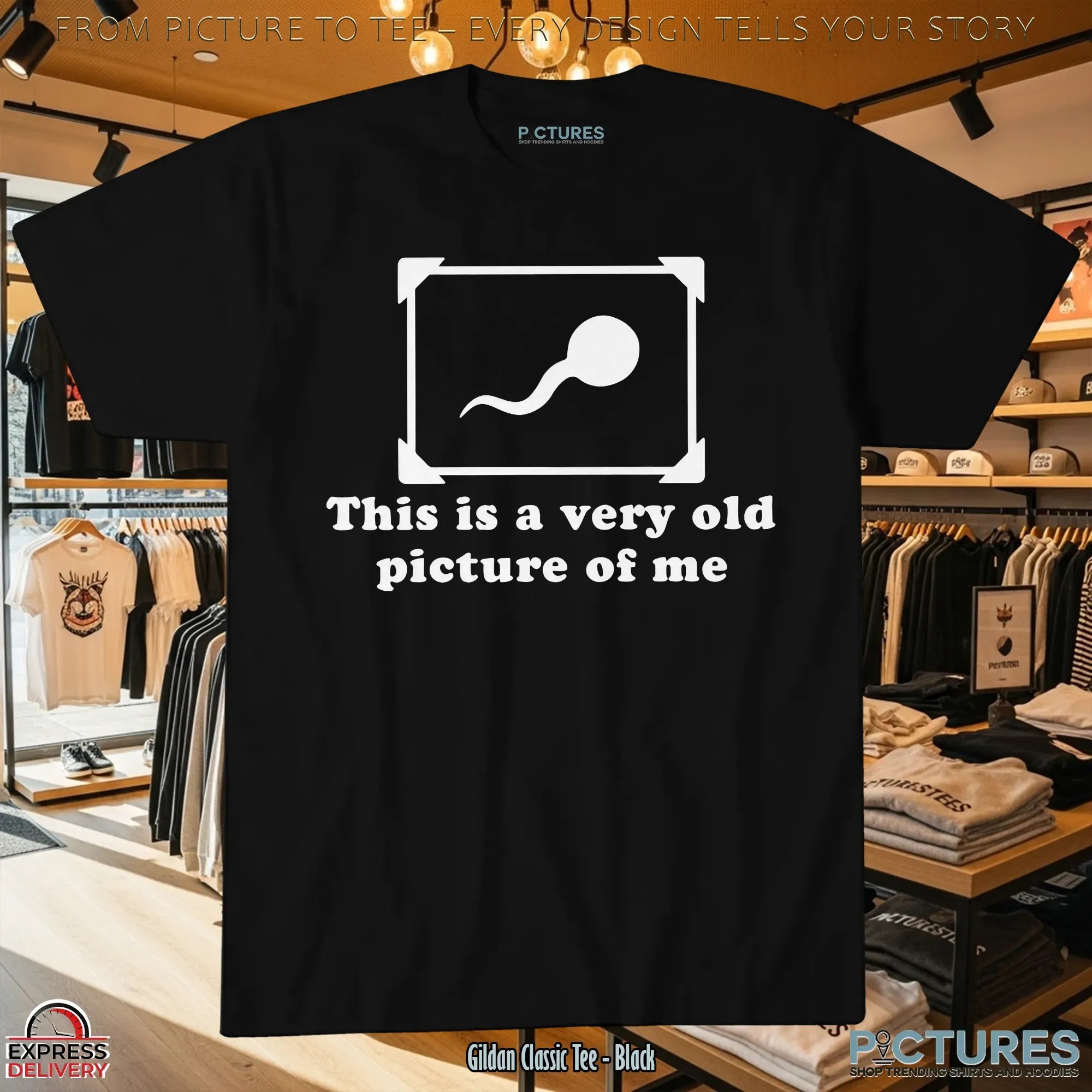 This Is A Very Old Picture Of Me Meme T Shirt